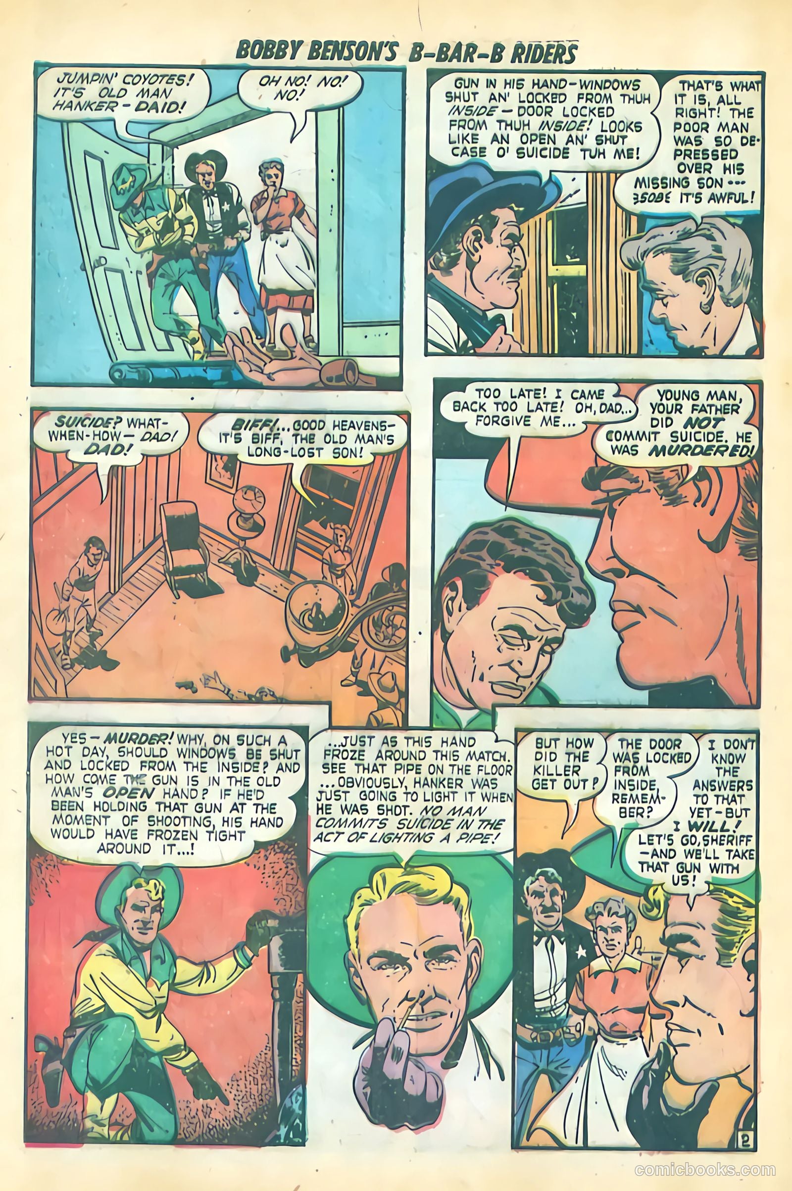 Bobby Benson's B-Bar-B Riders #12 — page 12 of 36