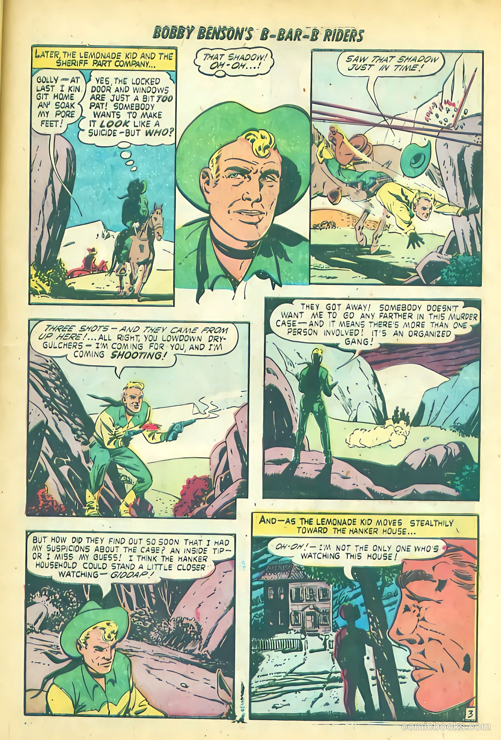 Bobby Benson's B-Bar-B Riders #12 — page 13 of 36