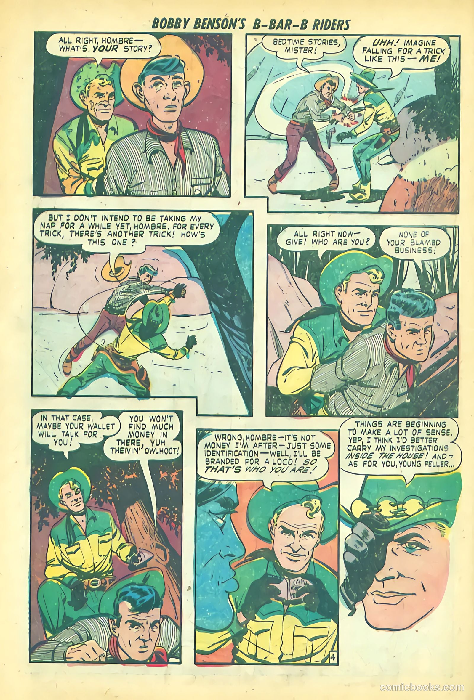 Bobby Benson's B-Bar-B Riders #12 — page 14 of 36