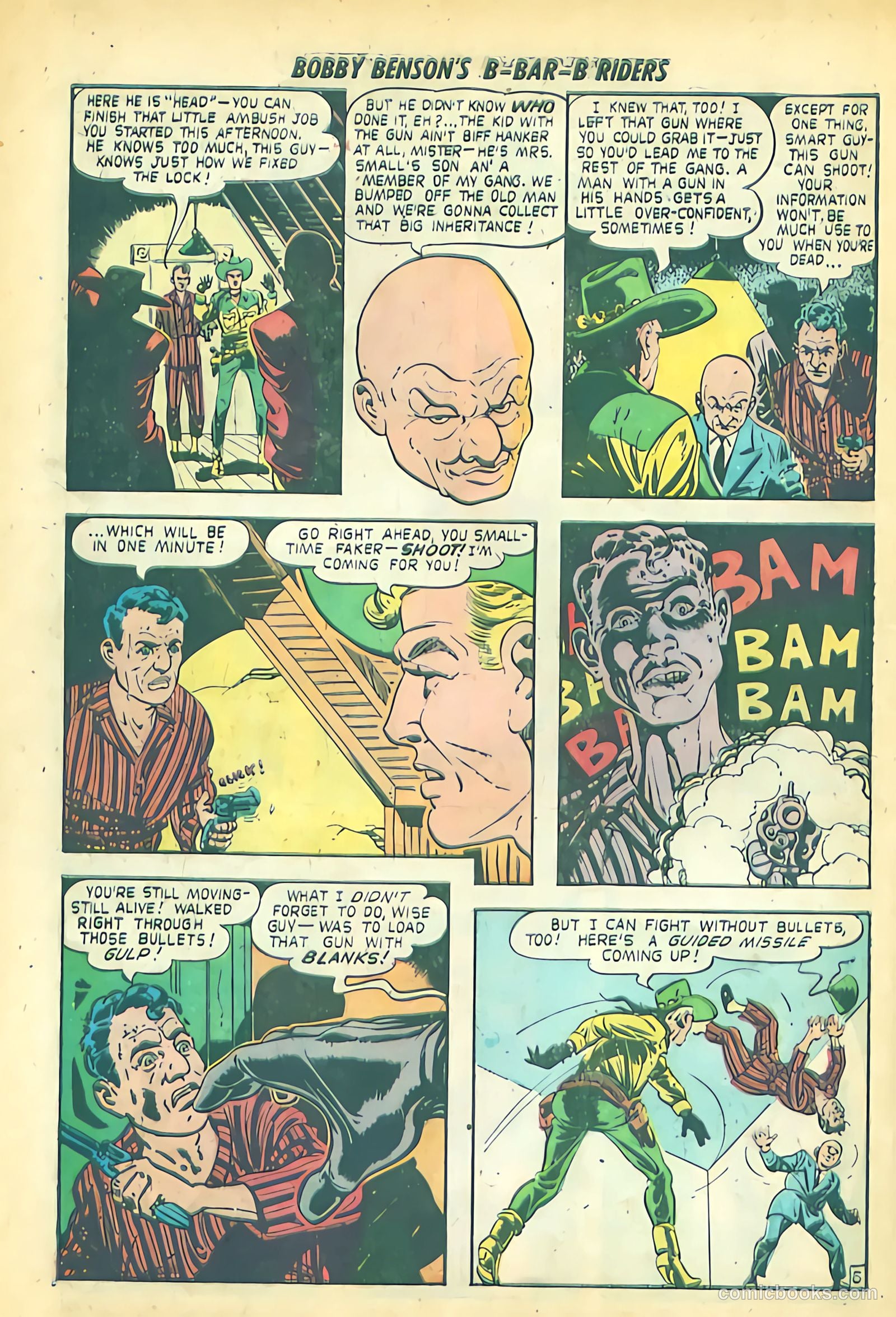 Bobby Benson's B-Bar-B Riders #12 — page 16 of 36