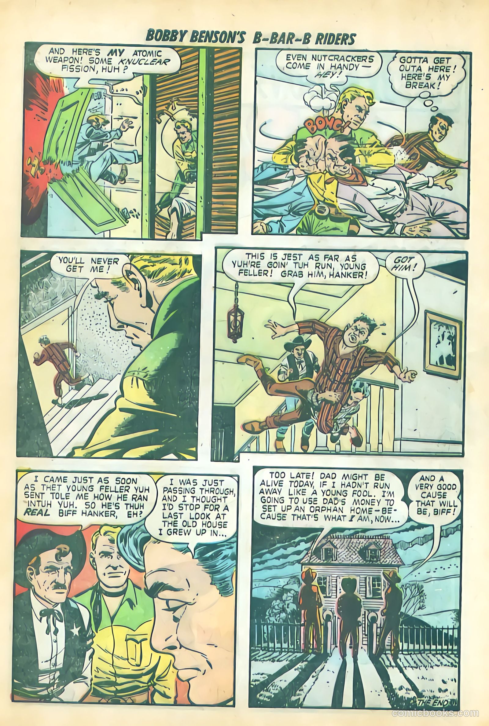 Bobby Benson's B-Bar-B Riders #12 — page 17 of 36