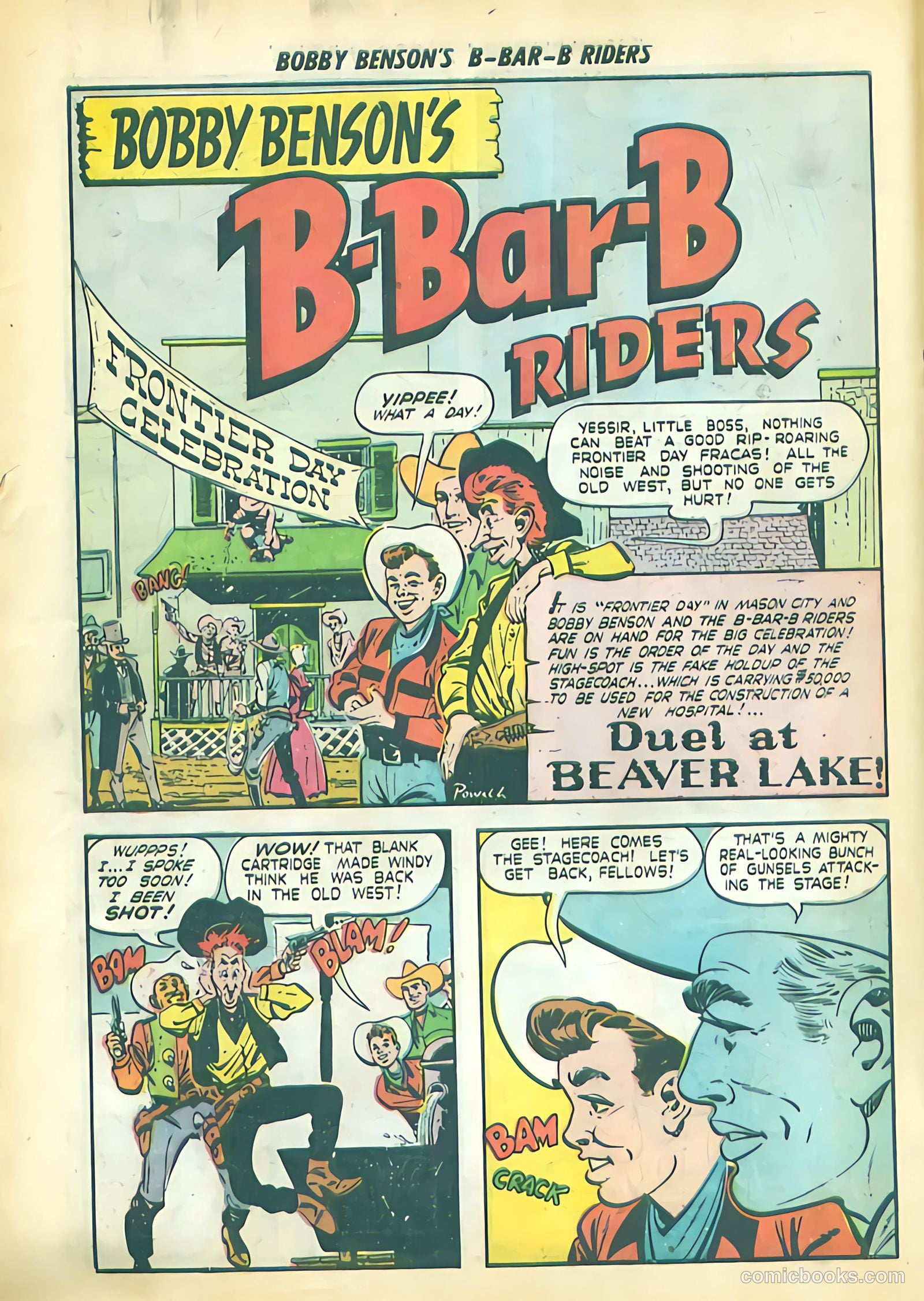 Bobby Benson's B-Bar-B Riders #12 — page 18 of 36