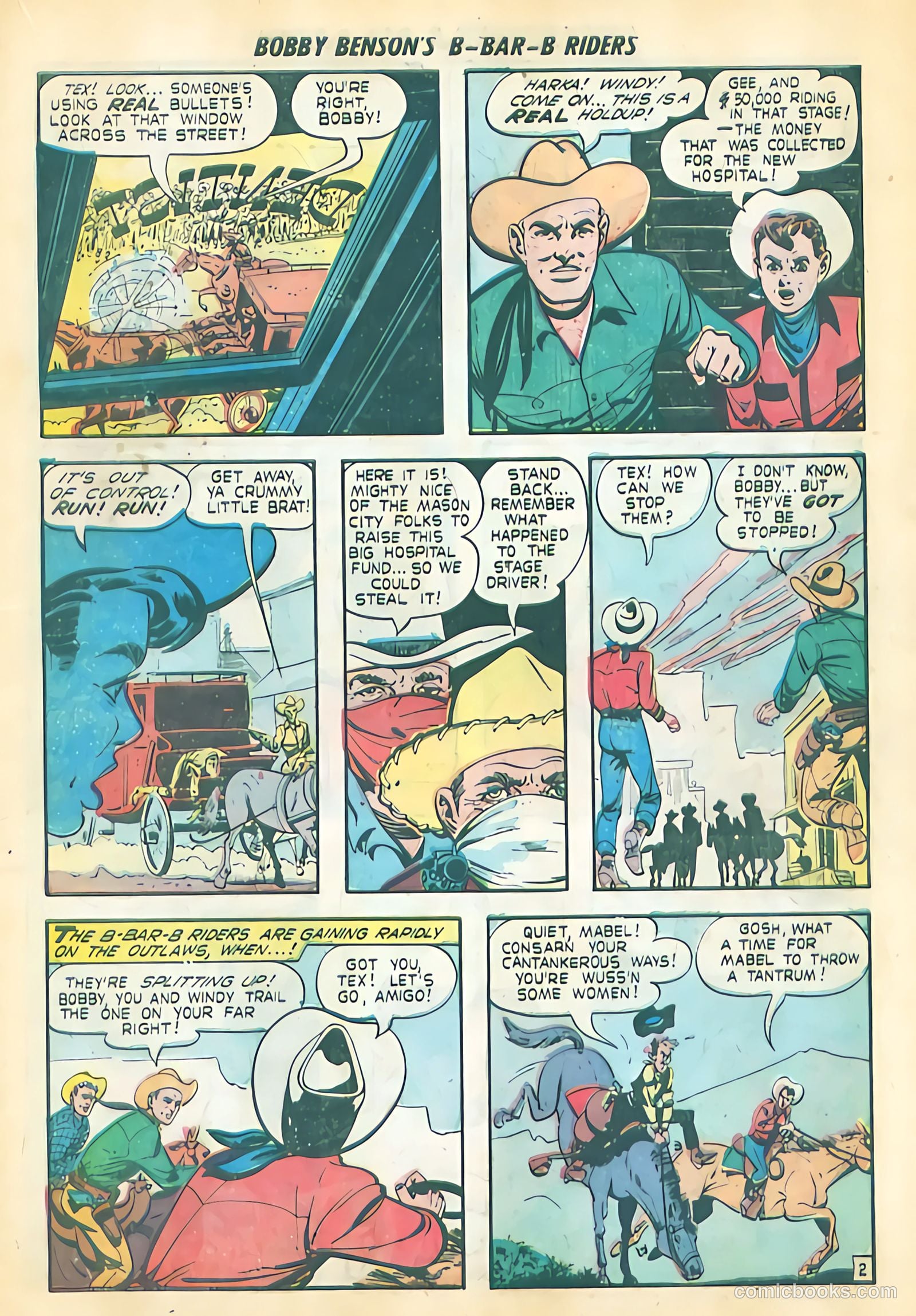 Bobby Benson's B-Bar-B Riders #12 — page 19 of 36