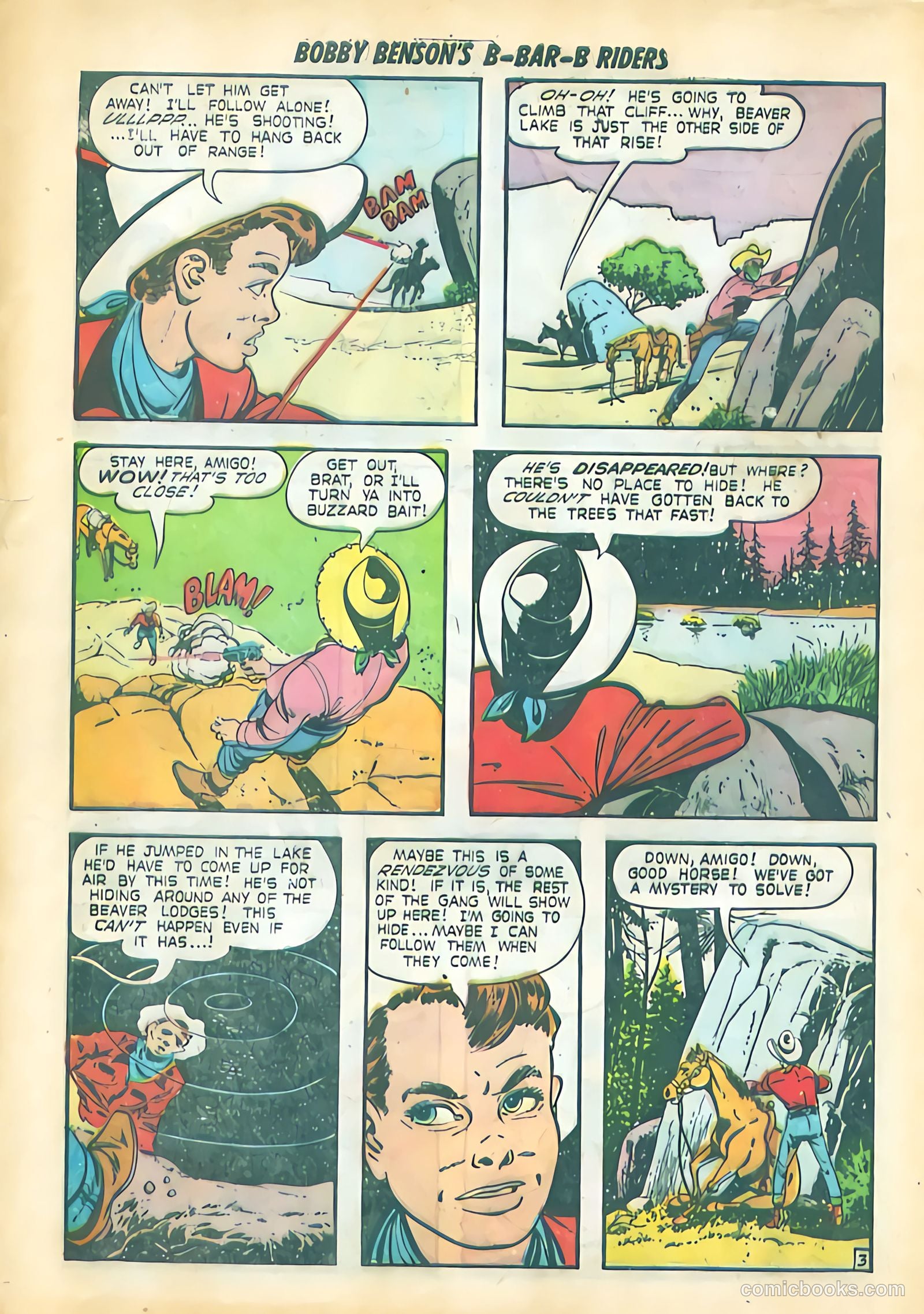 Bobby Benson's B-Bar-B Riders #12 — page 20 of 36