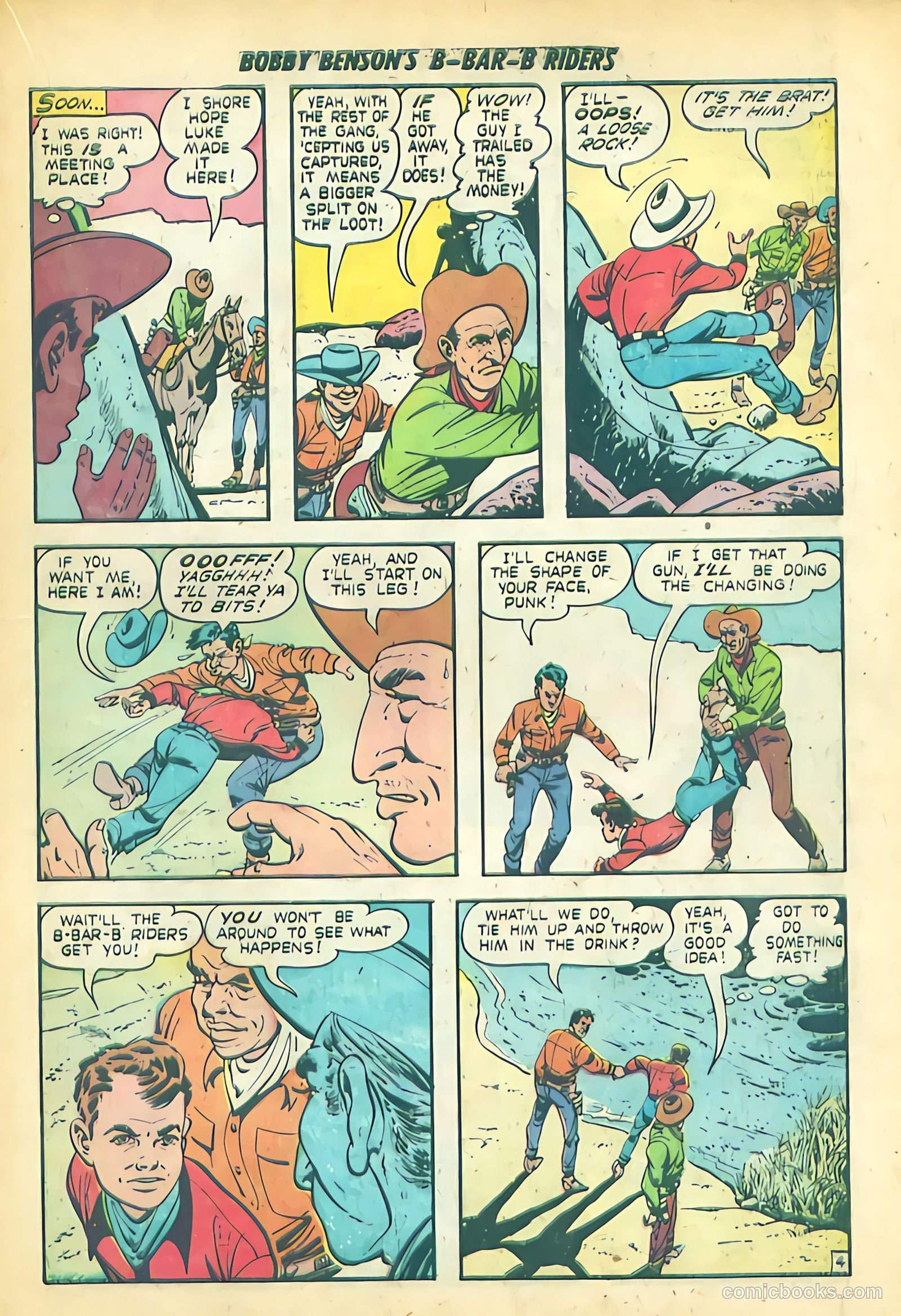 Bobby Benson's B-Bar-B Riders #12 — page 21 of 36