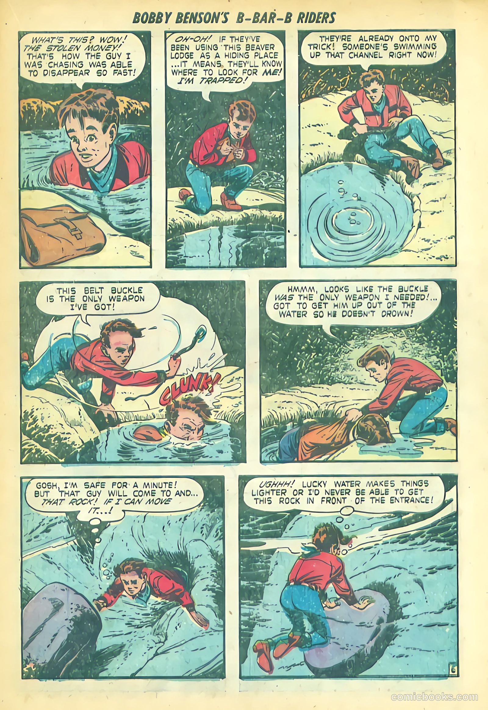 Bobby Benson's B-Bar-B Riders #12 — page 23 of 36