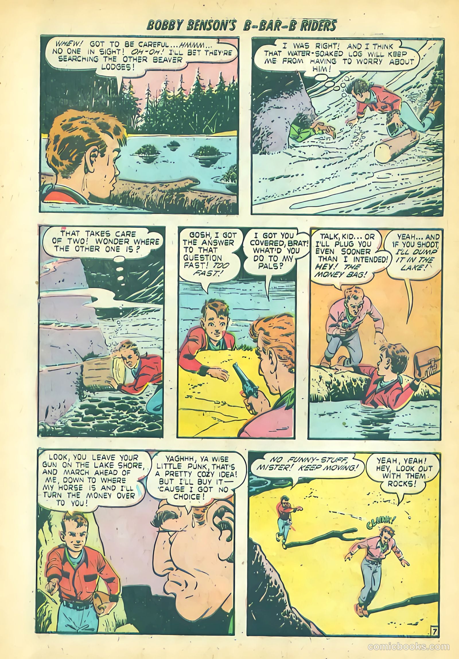 Bobby Benson's B-Bar-B Riders #12 — page 24 of 36
