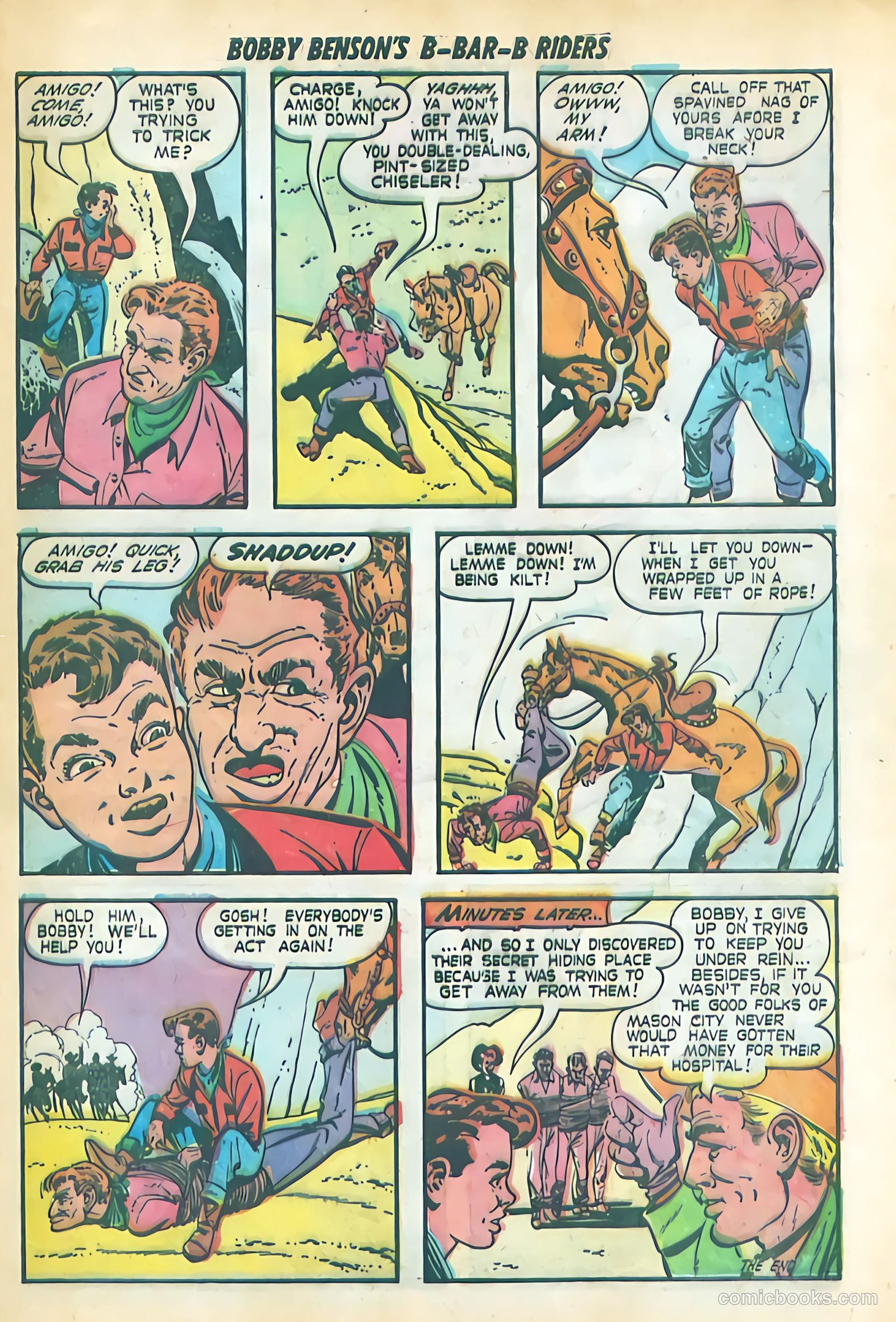 Bobby Benson's B-Bar-B Riders #12 — page 25 of 36