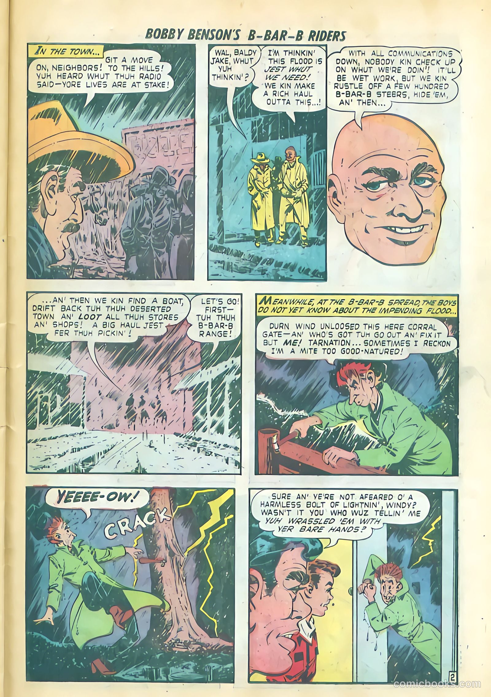 Bobby Benson's B-Bar-B Riders #12 — page 27 of 36