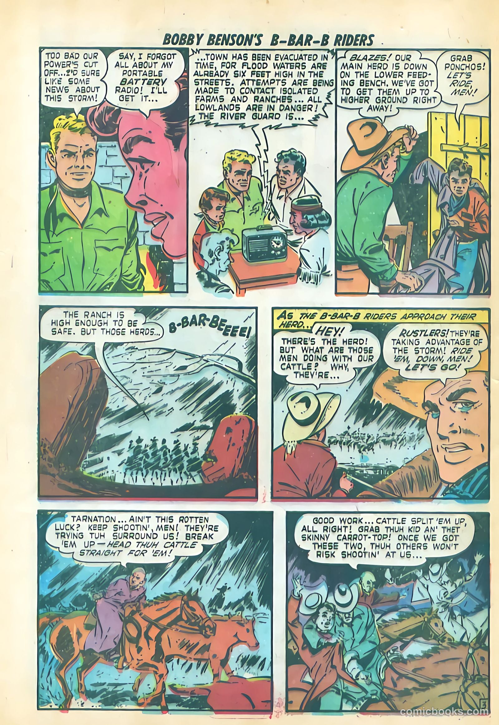 Bobby Benson's B-Bar-B Riders #12 — page 28 of 36
