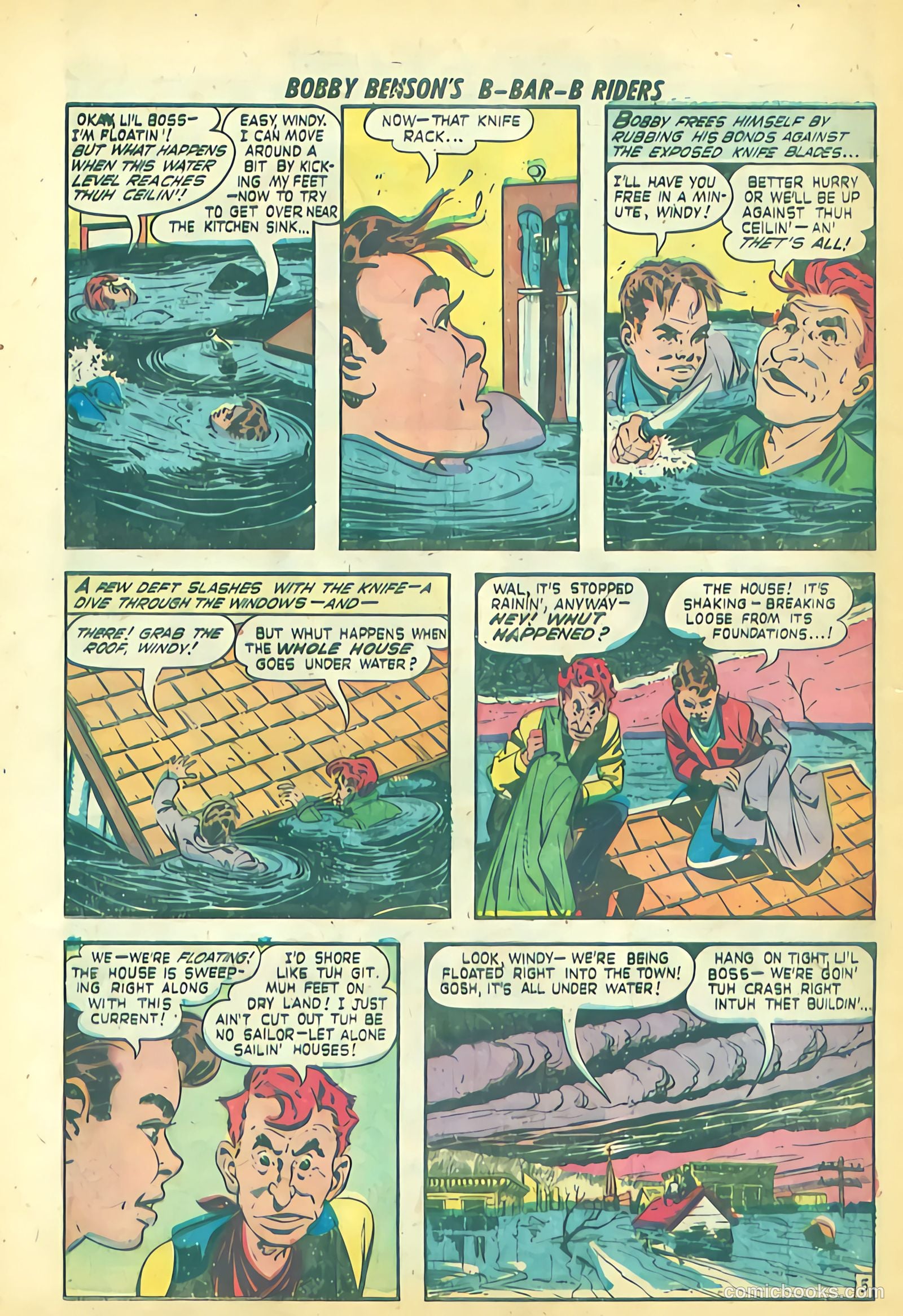 Bobby Benson's B-Bar-B Riders #12 — page 30 of 36