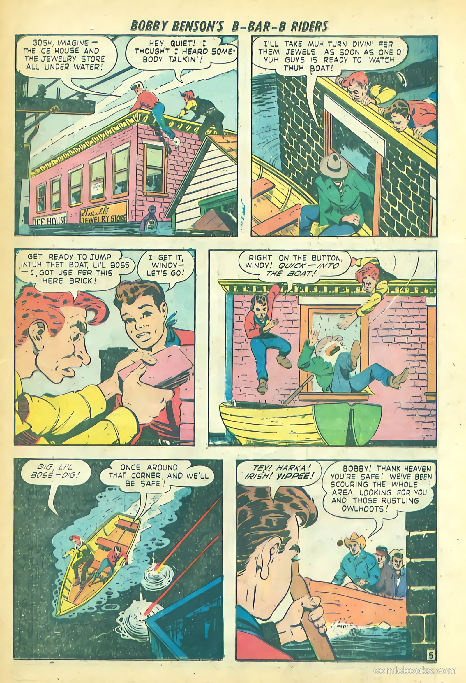 Bobby Benson's B-Bar-B Riders #12 — page 31 of 36