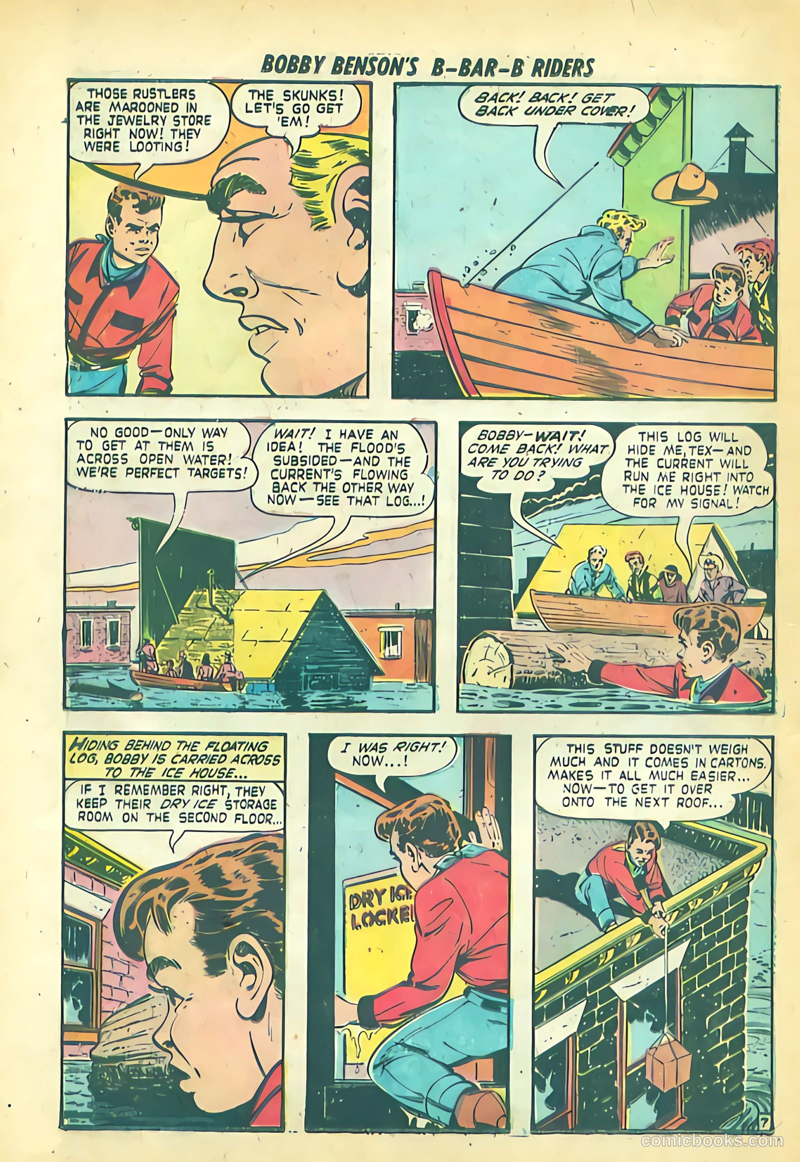 Bobby Benson's B-Bar-B Riders #12 — page 32 of 36