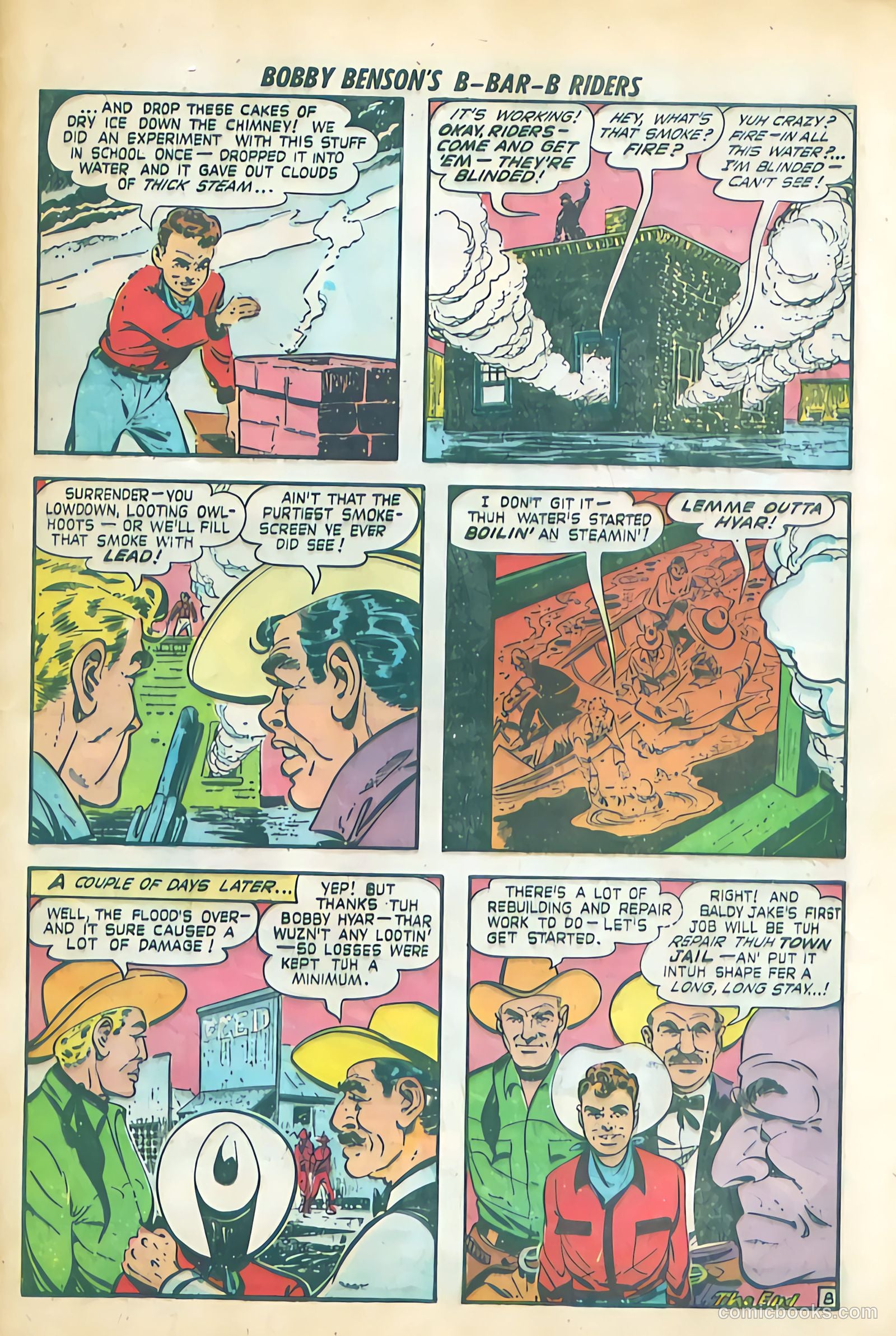 Bobby Benson's B-Bar-B Riders #12 — page 33 of 36