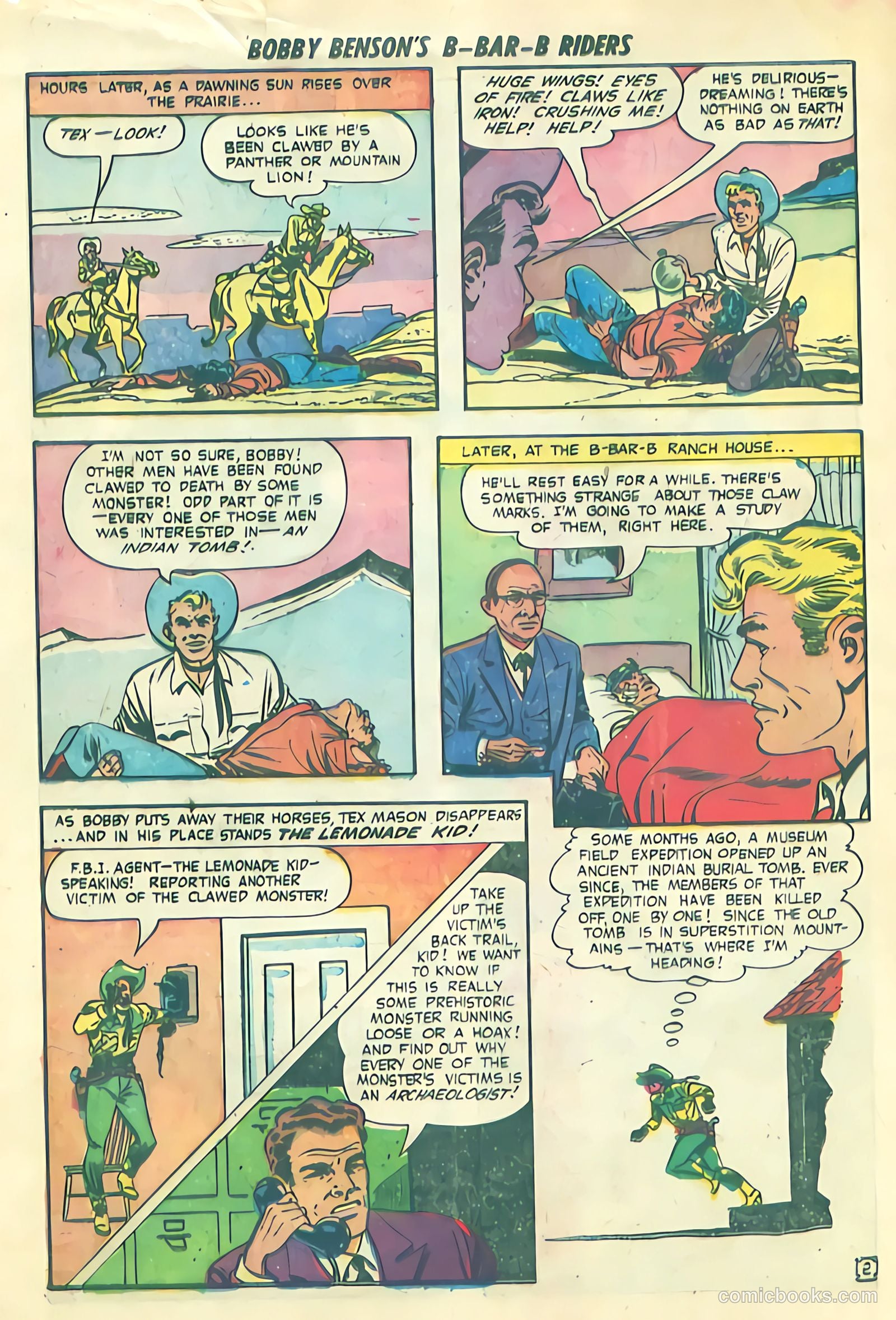 Bobby Benson's B-Bar-B Riders #13 — page 4 of 36