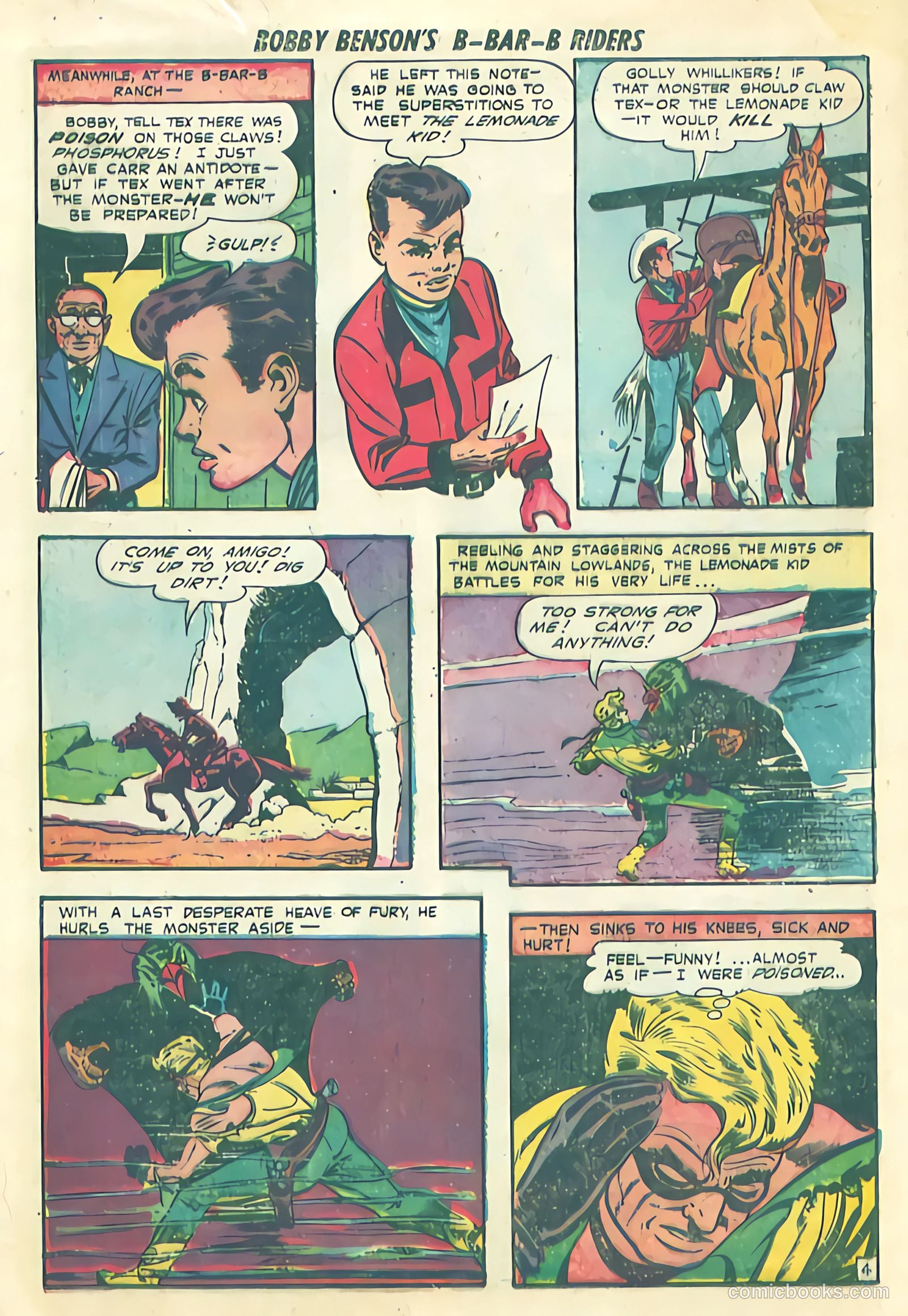 Bobby Benson's B-Bar-B Riders #13 — page 6 of 36