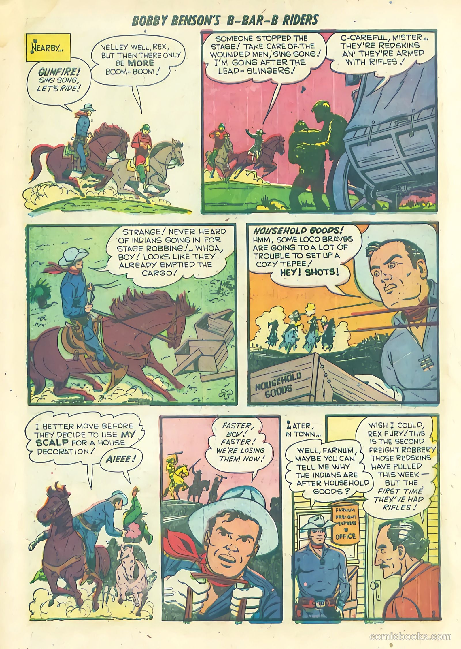 Bobby Benson's B-Bar-B Riders #13 — page 13 of 36