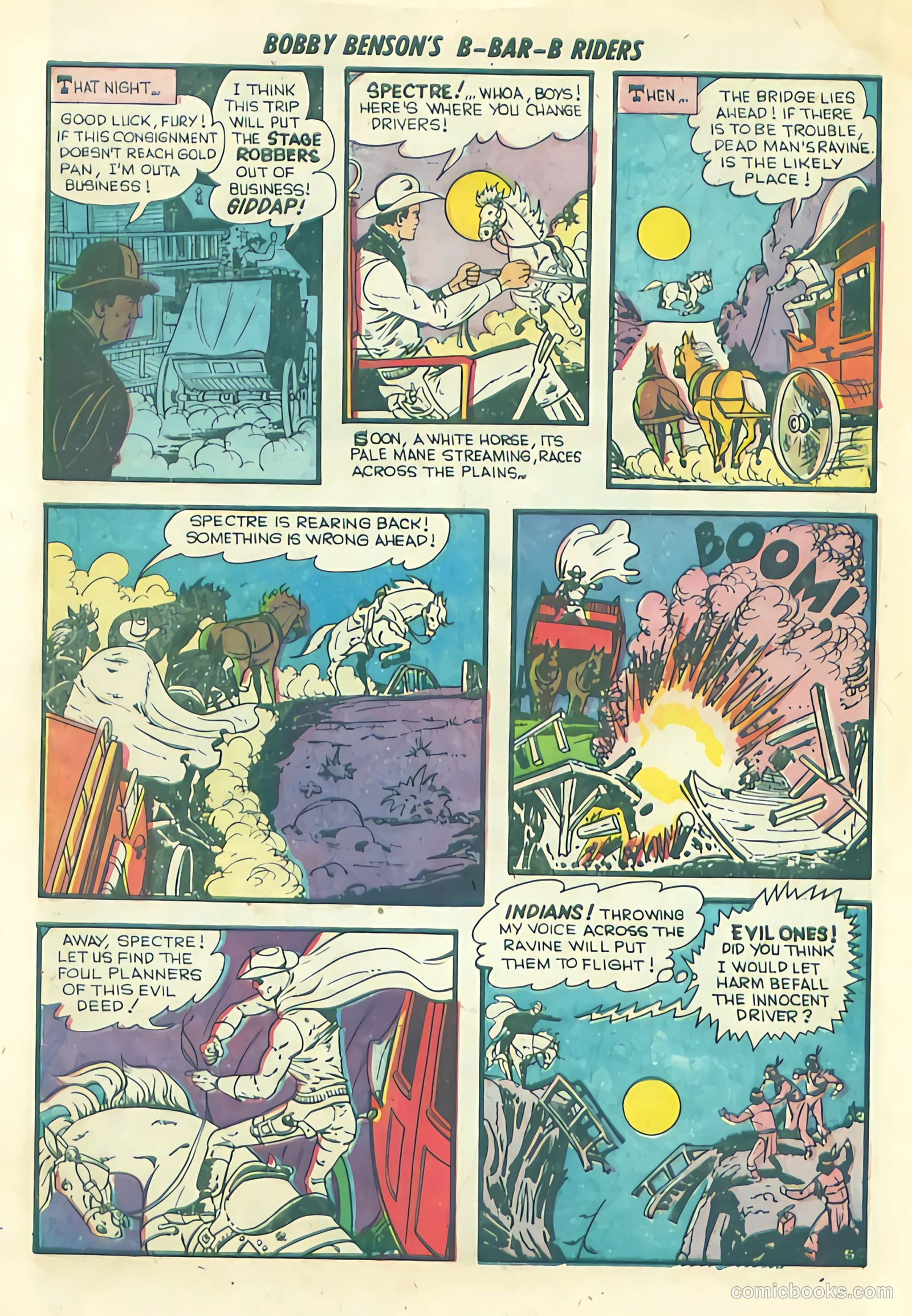 Bobby Benson's B-Bar-B Riders #13 — page 16 of 36