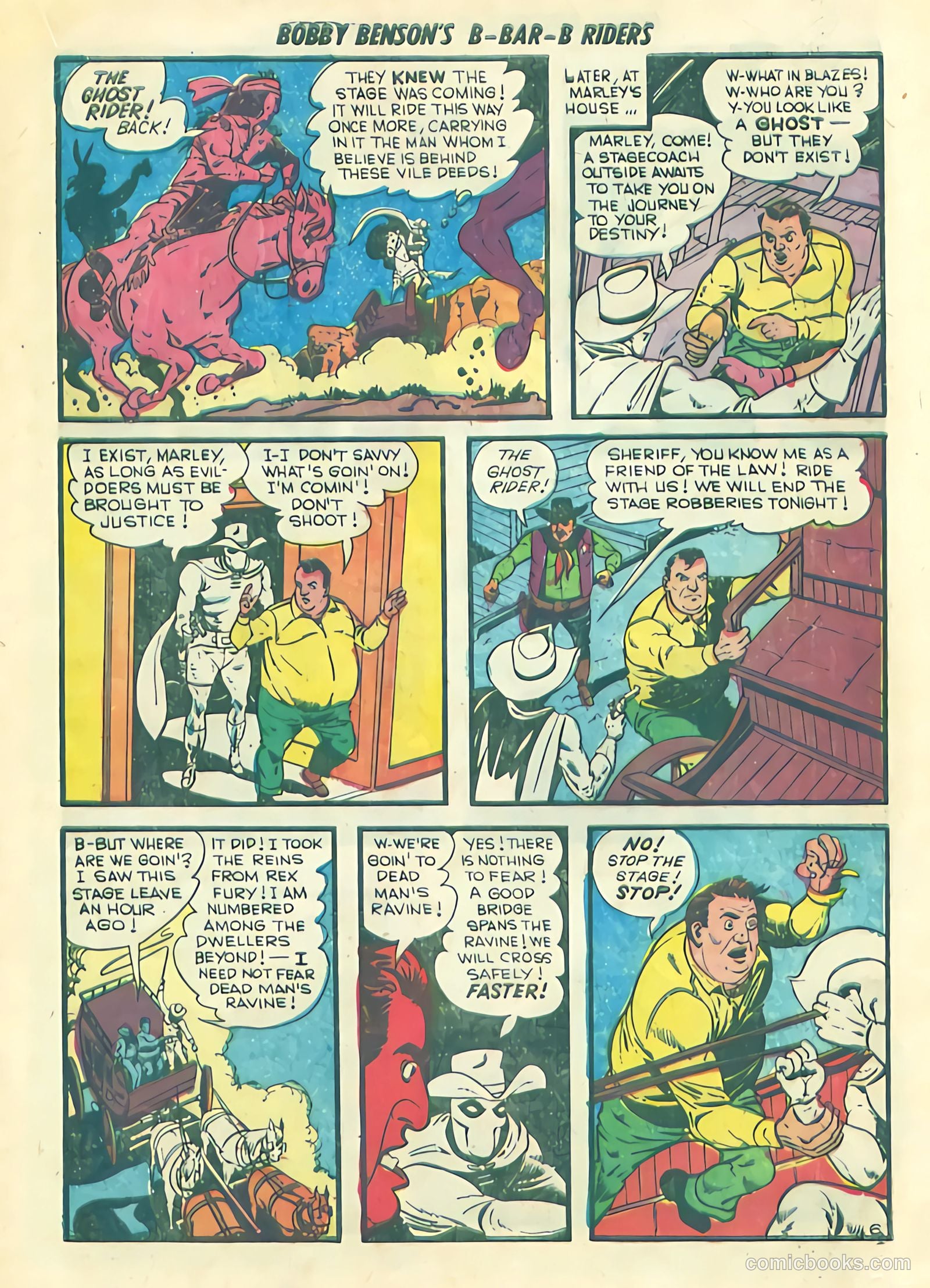 Bobby Benson's B-Bar-B Riders #13 — page 17 of 36