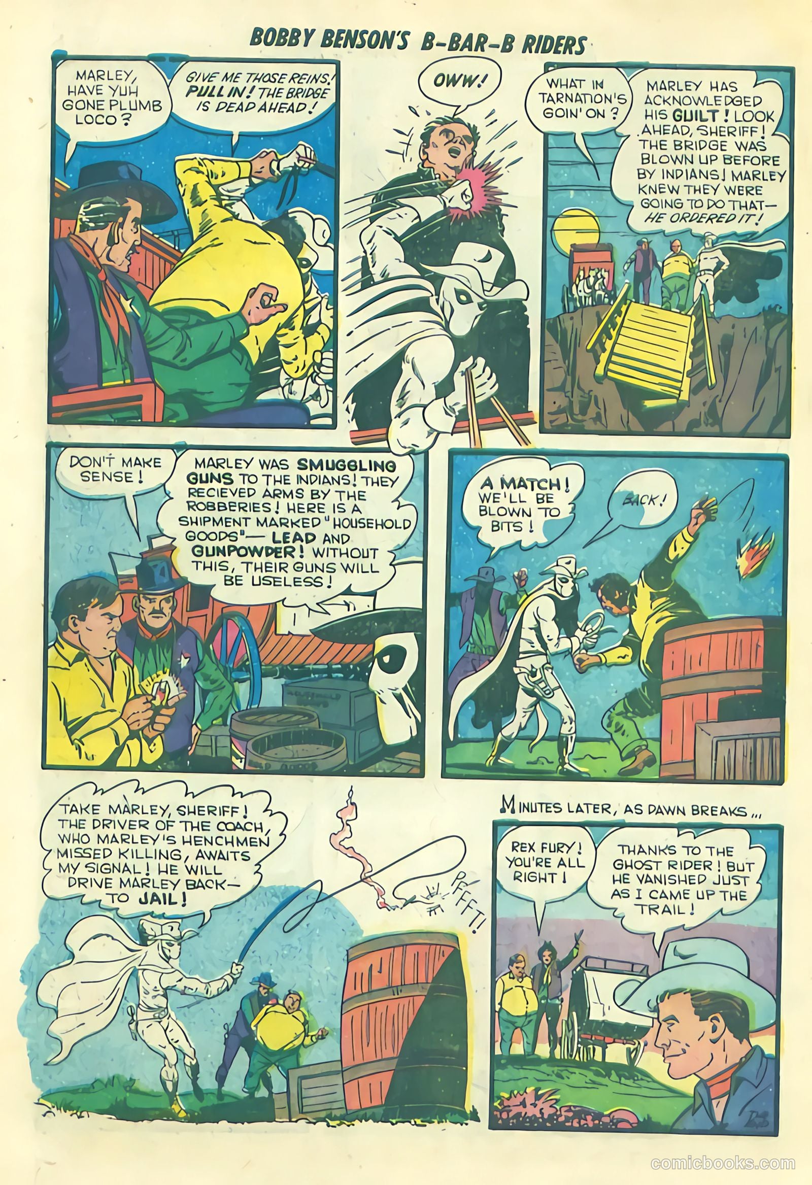 Bobby Benson's B-Bar-B Riders #13 — page 18 of 36