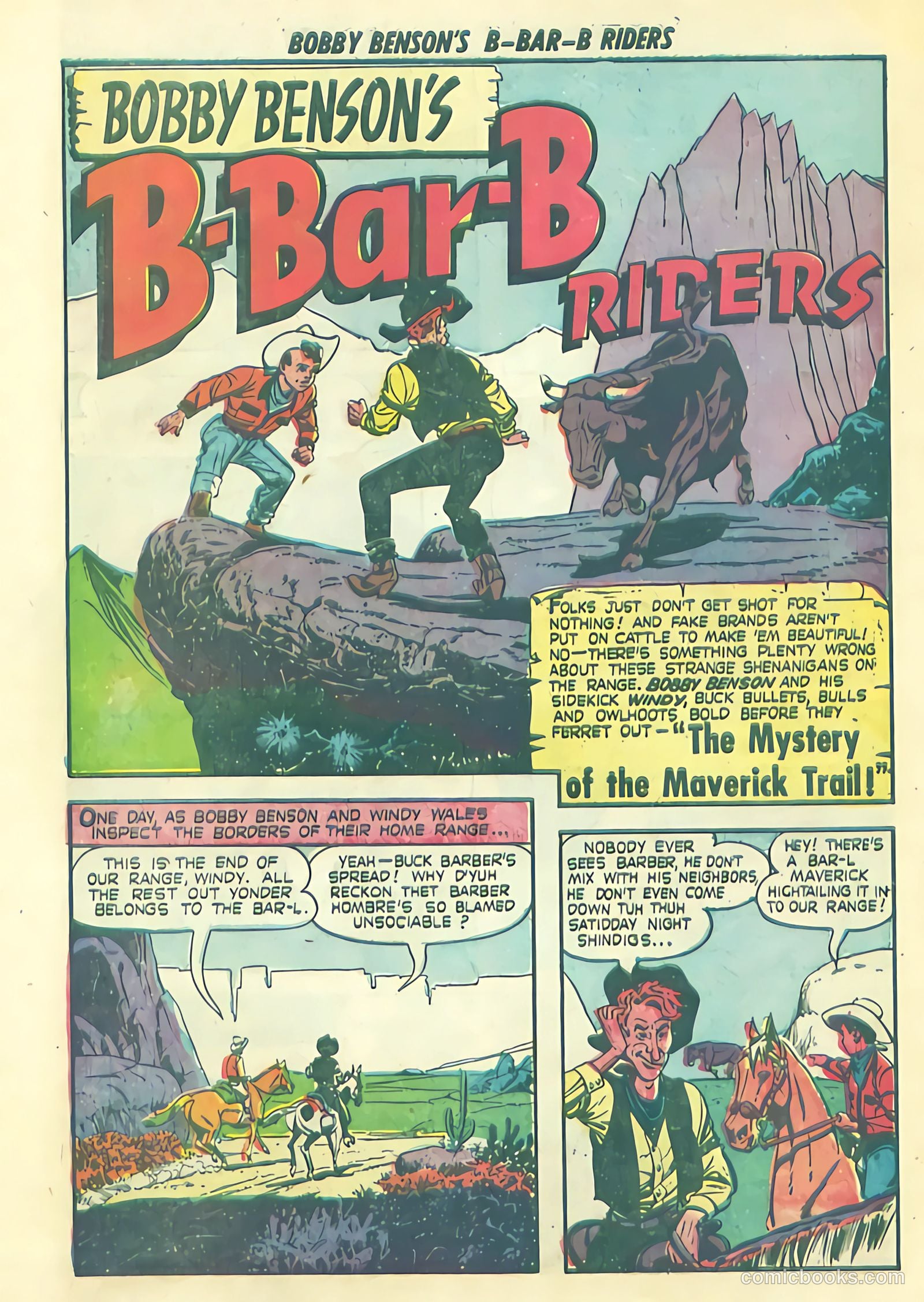 Bobby Benson's B-Bar-B Riders #13 — page 26 of 36