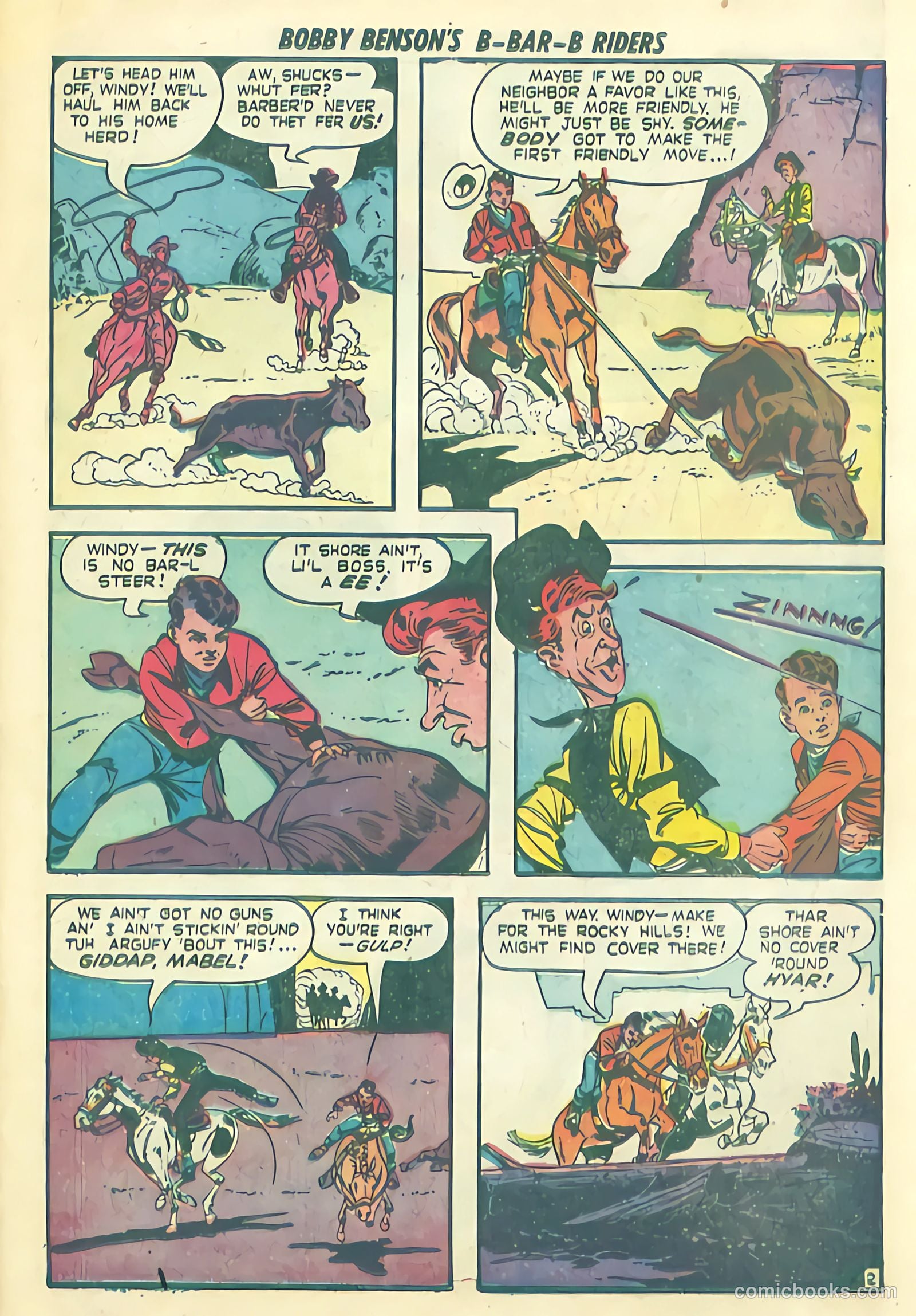 Bobby Benson's B-Bar-B Riders #13 — page 27 of 36