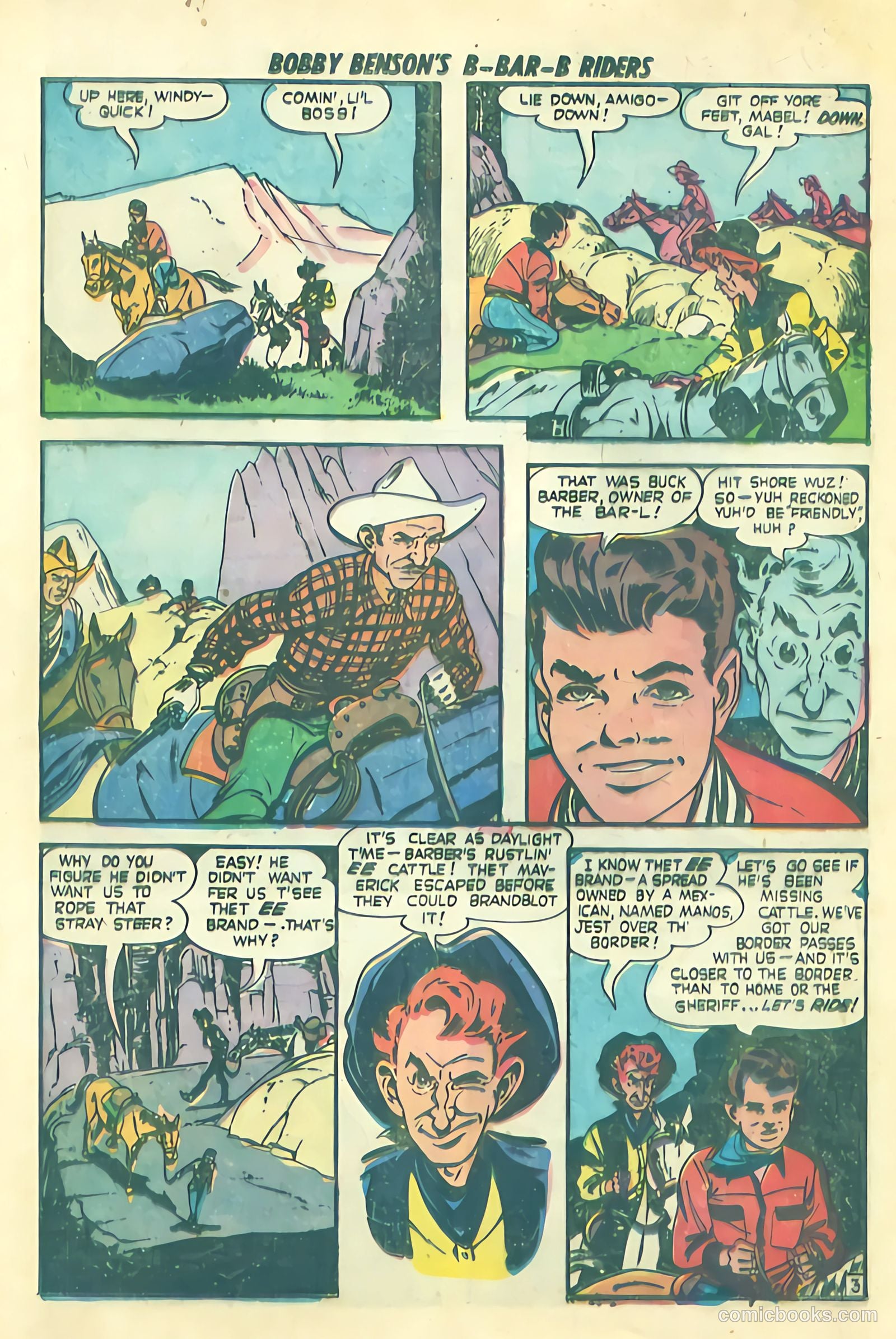 Bobby Benson's B-Bar-B Riders #13 — page 28 of 36