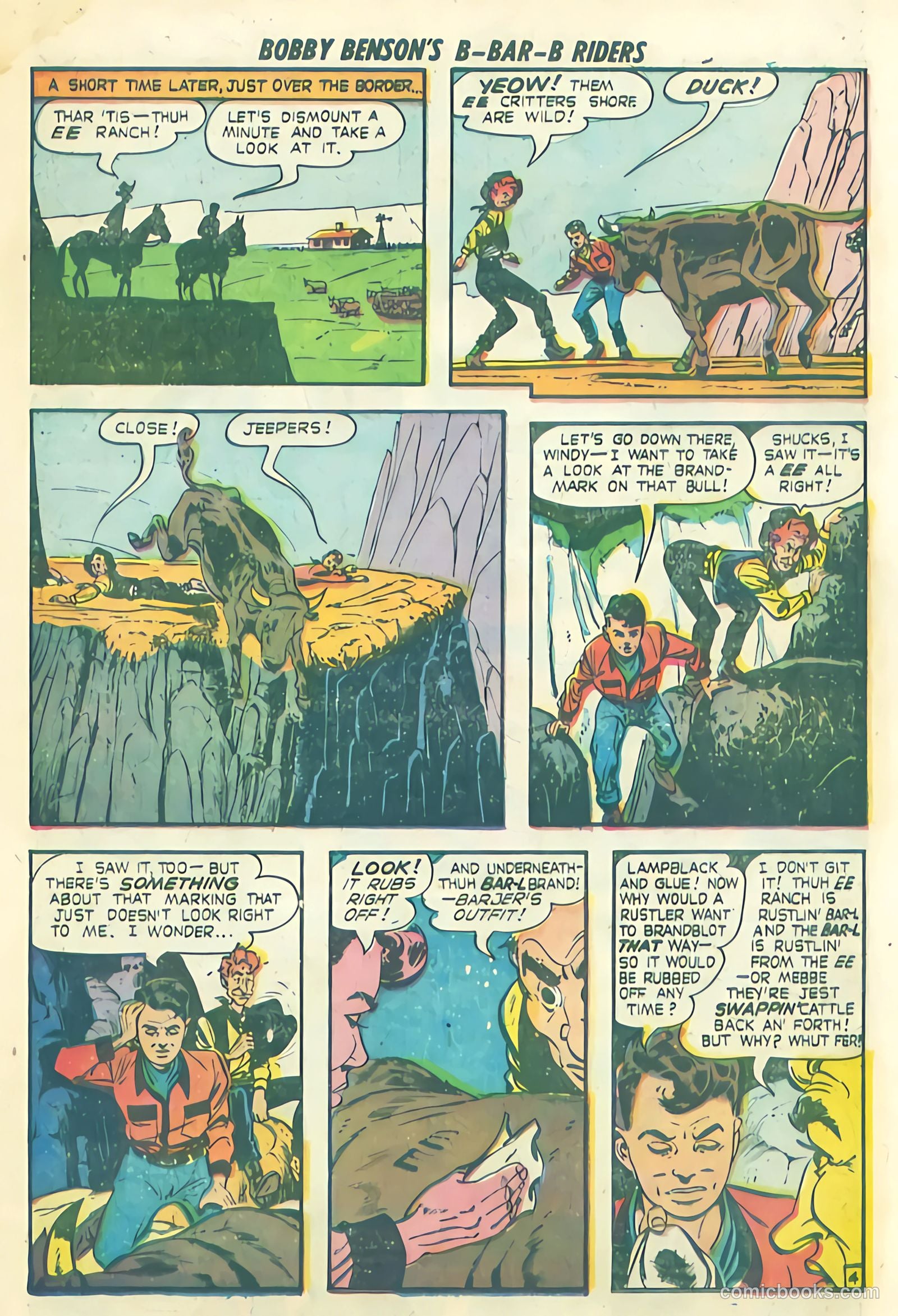 Bobby Benson's B-Bar-B Riders #13 — page 29 of 36