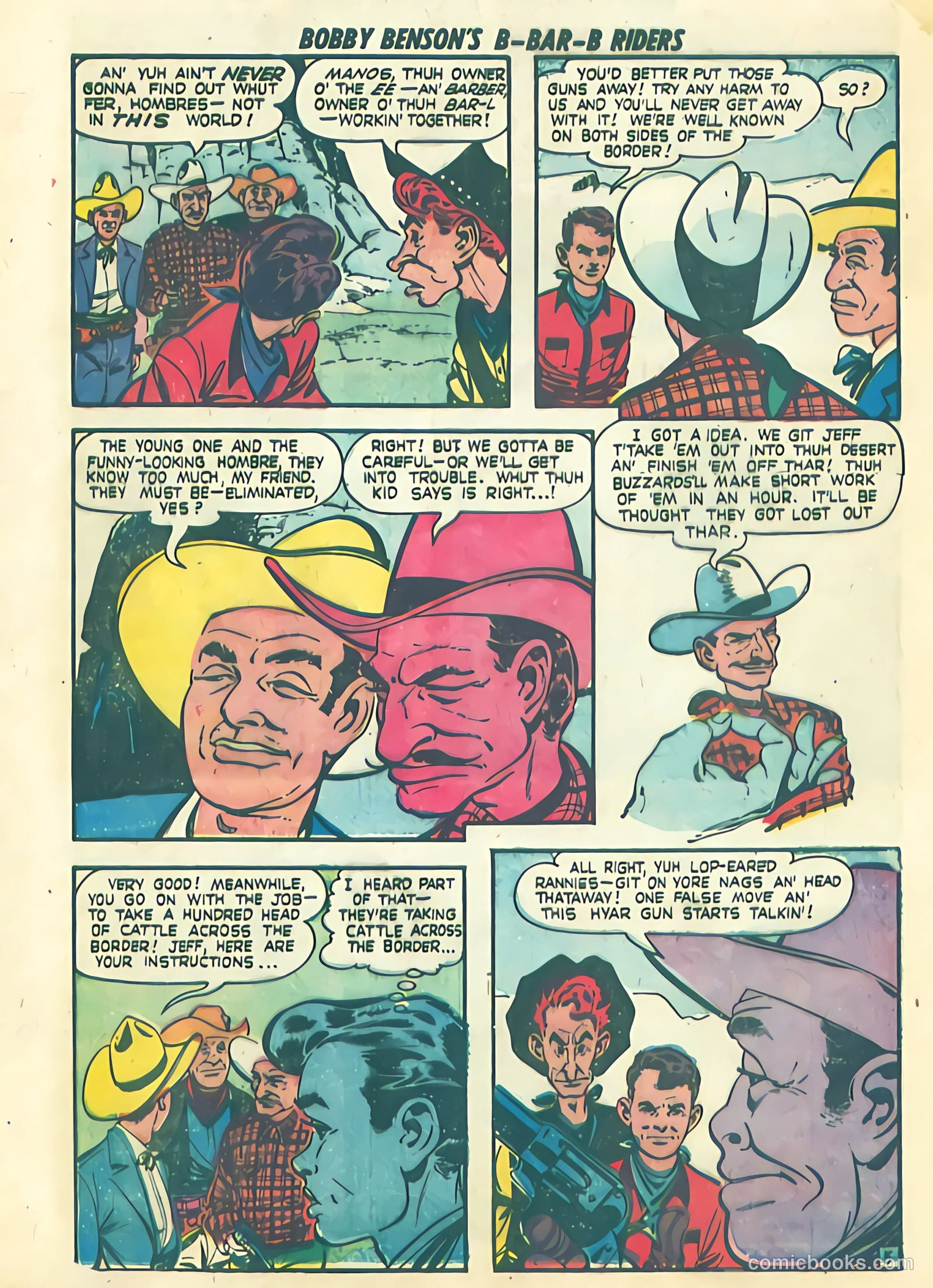 Bobby Benson's B-Bar-B Riders #13 — page 30 of 36