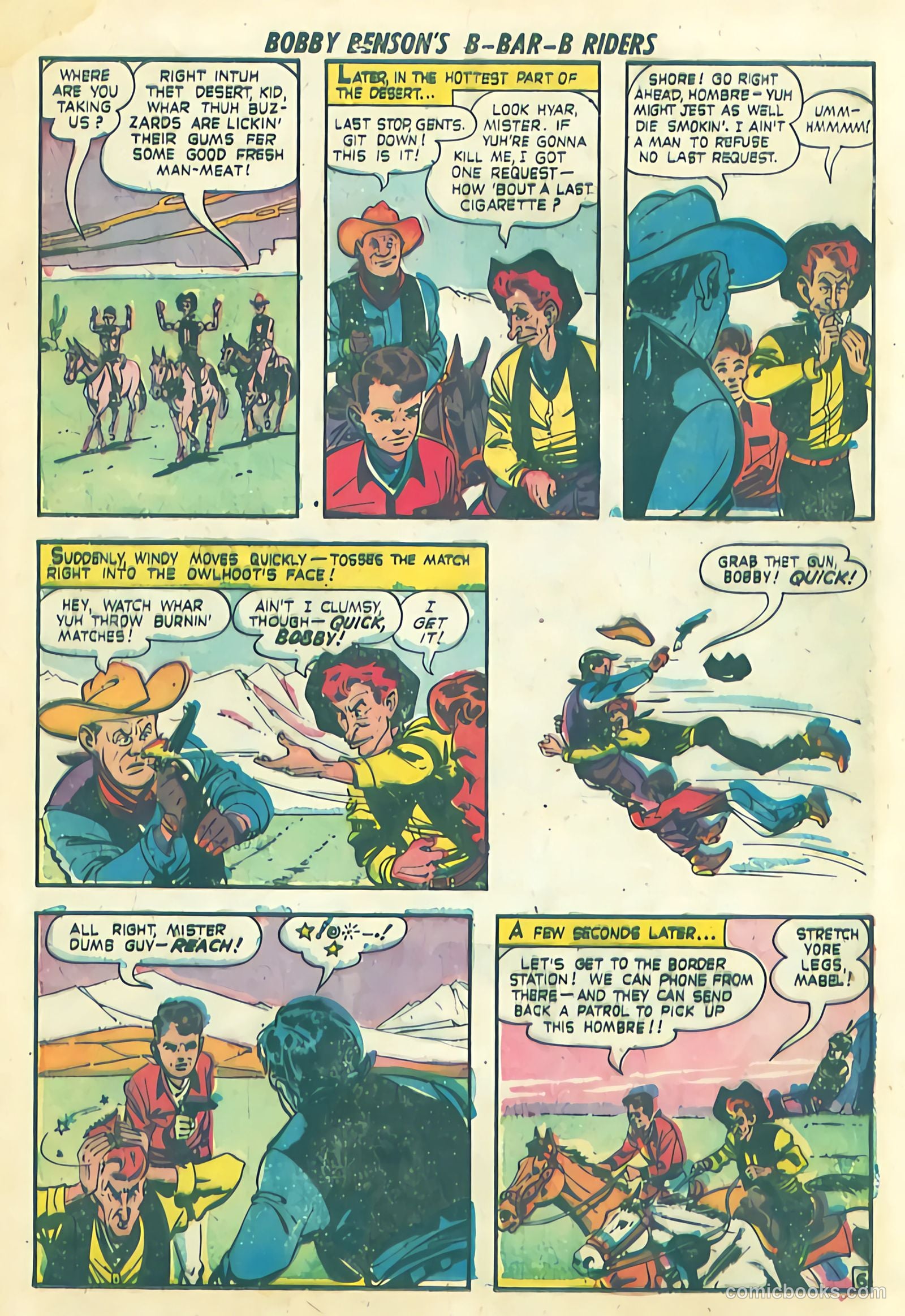 Bobby Benson's B-Bar-B Riders #13 — page 31 of 36