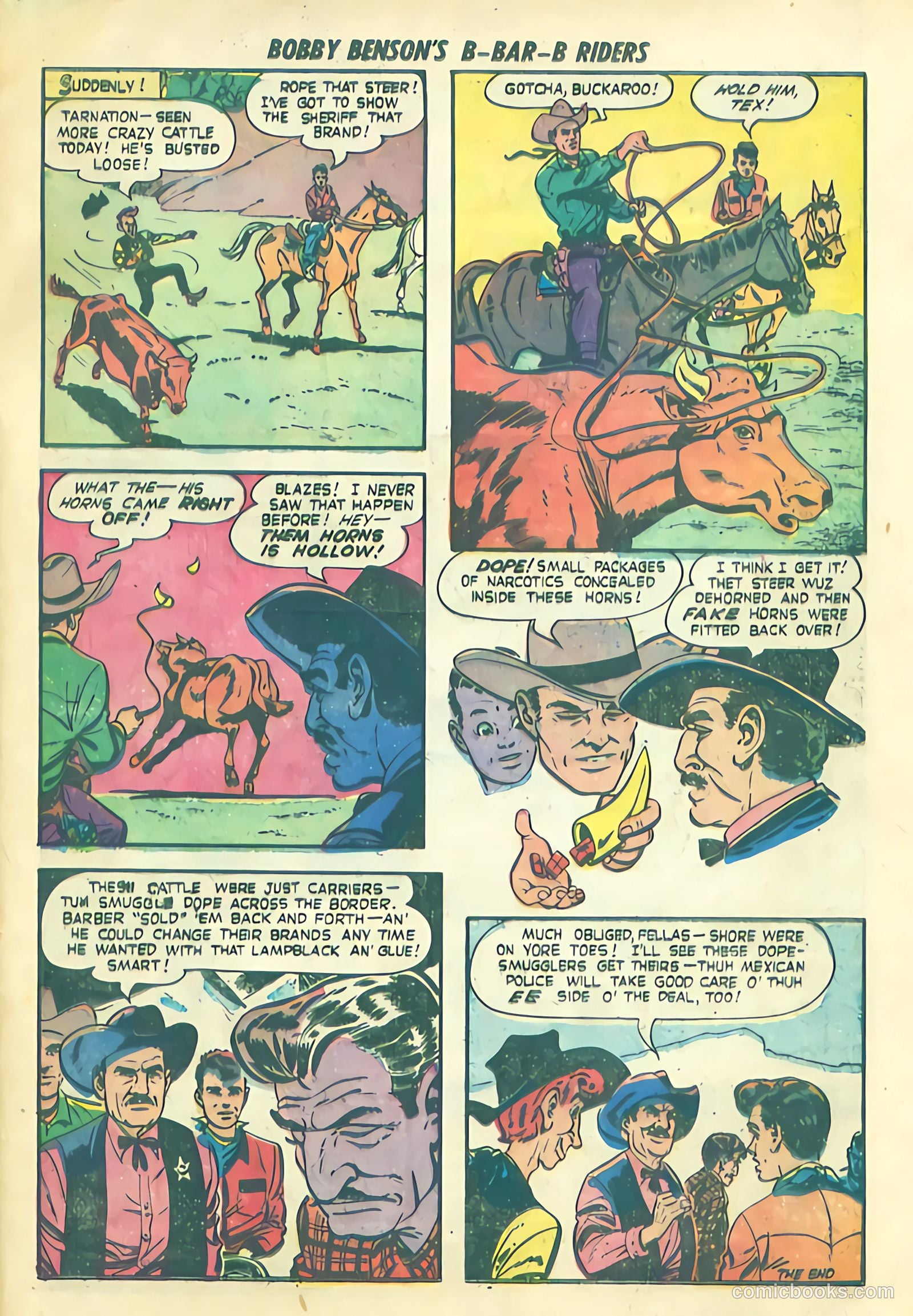 Bobby Benson's B-Bar-B Riders #13 — page 33 of 36
