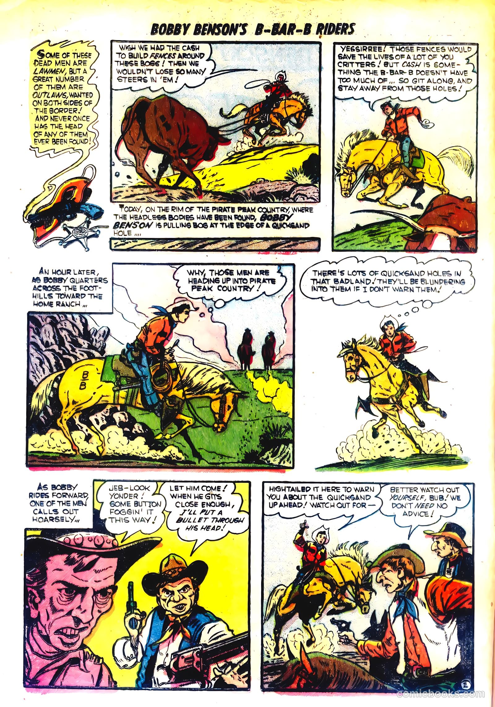 Bobby Benson's B-Bar-B Riders #14 — page 4 of 36