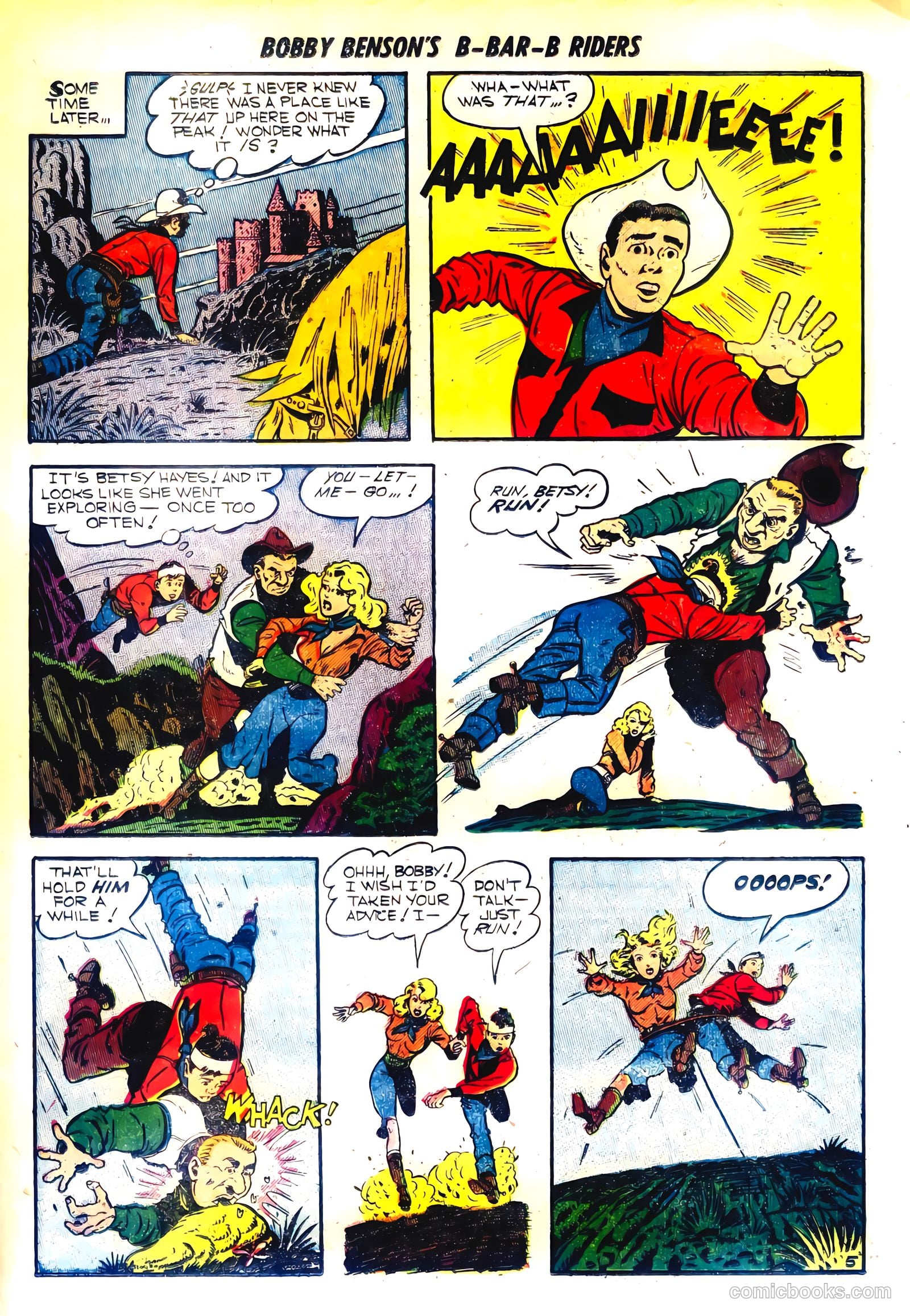 Bobby Benson's B-Bar-B Riders #14 — page 7 of 36
