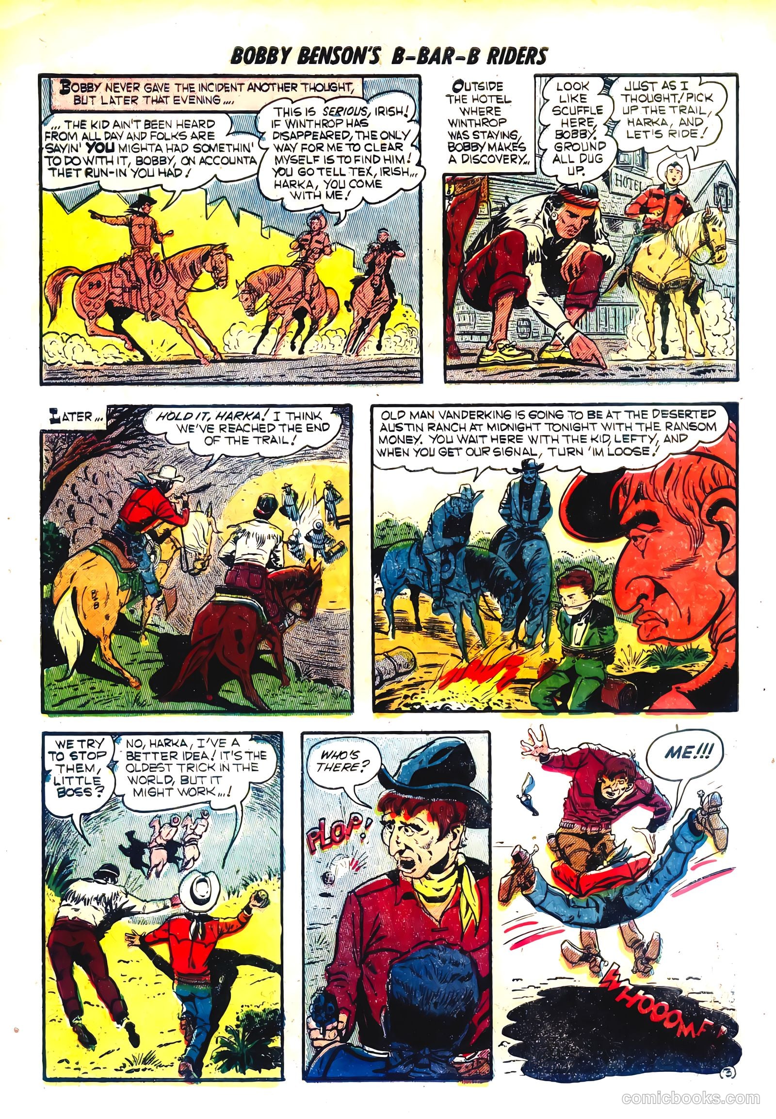 Bobby Benson's B-Bar-B Riders #14 — page 22 of 36