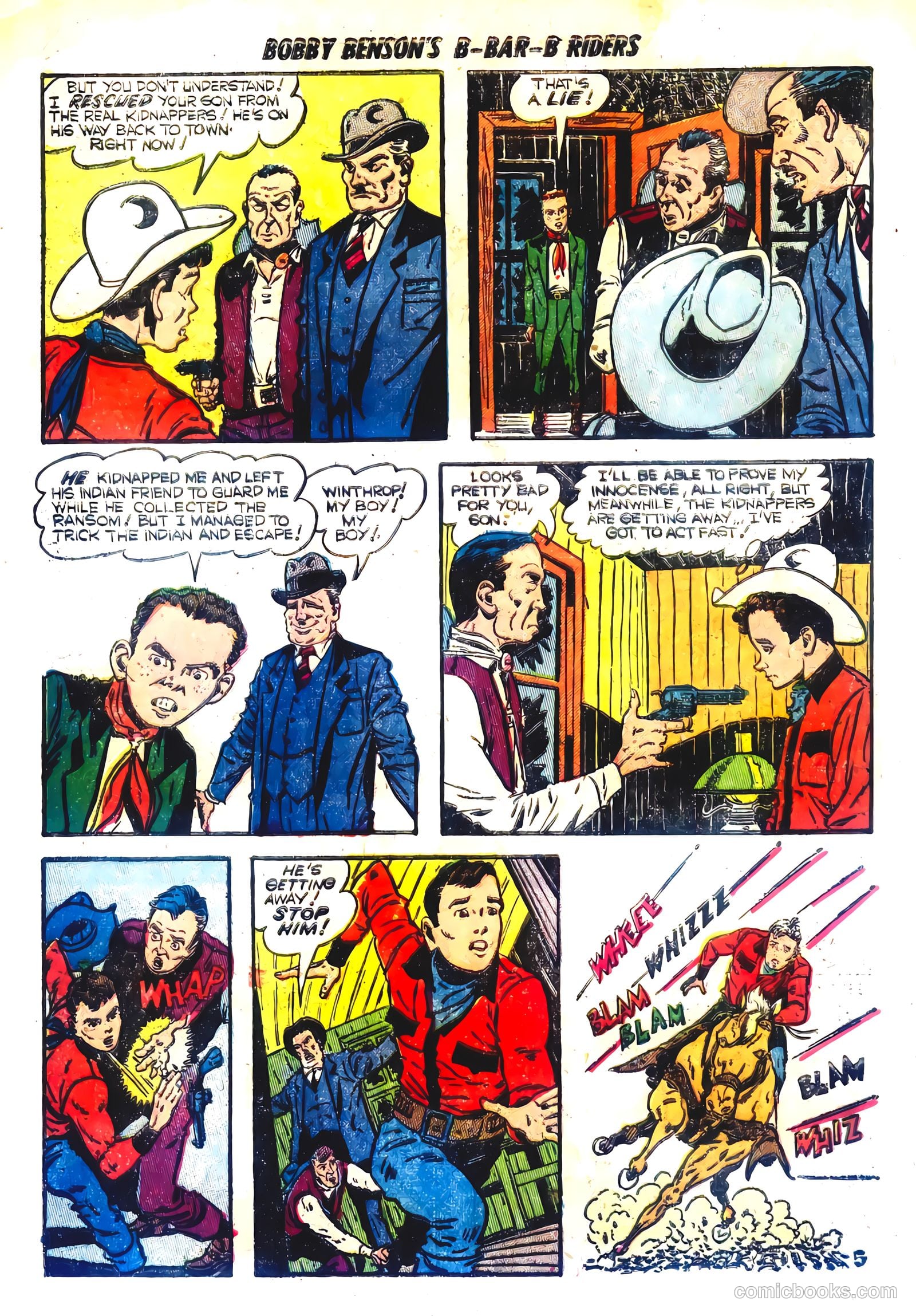 Bobby Benson's B-Bar-B Riders #14 — page 24 of 36