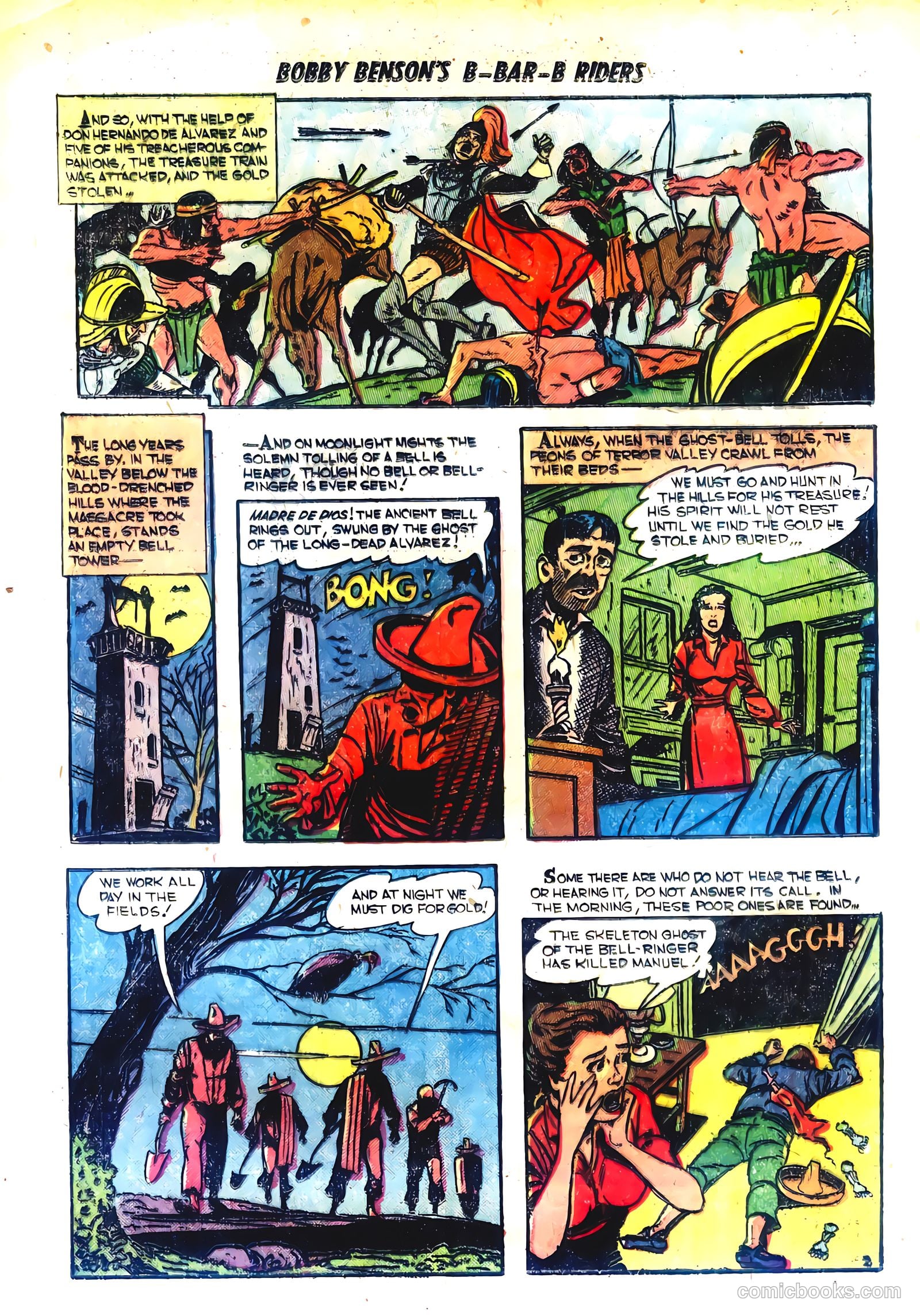 Bobby Benson's B-Bar-B Riders #14 — page 28 of 36