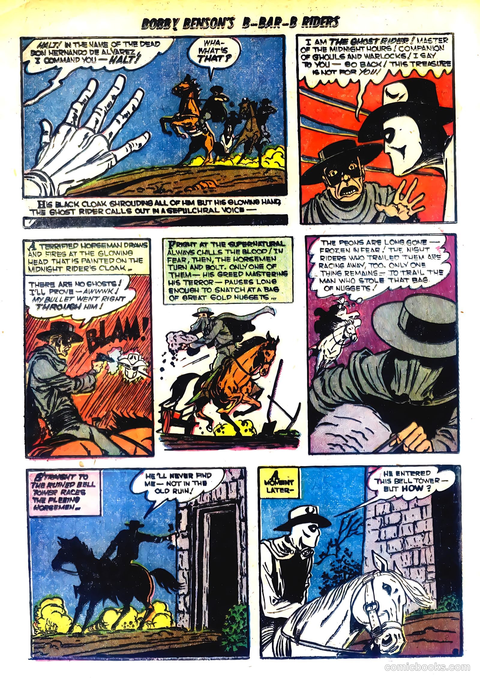 Bobby Benson's B-Bar-B Riders #14 — page 32 of 36