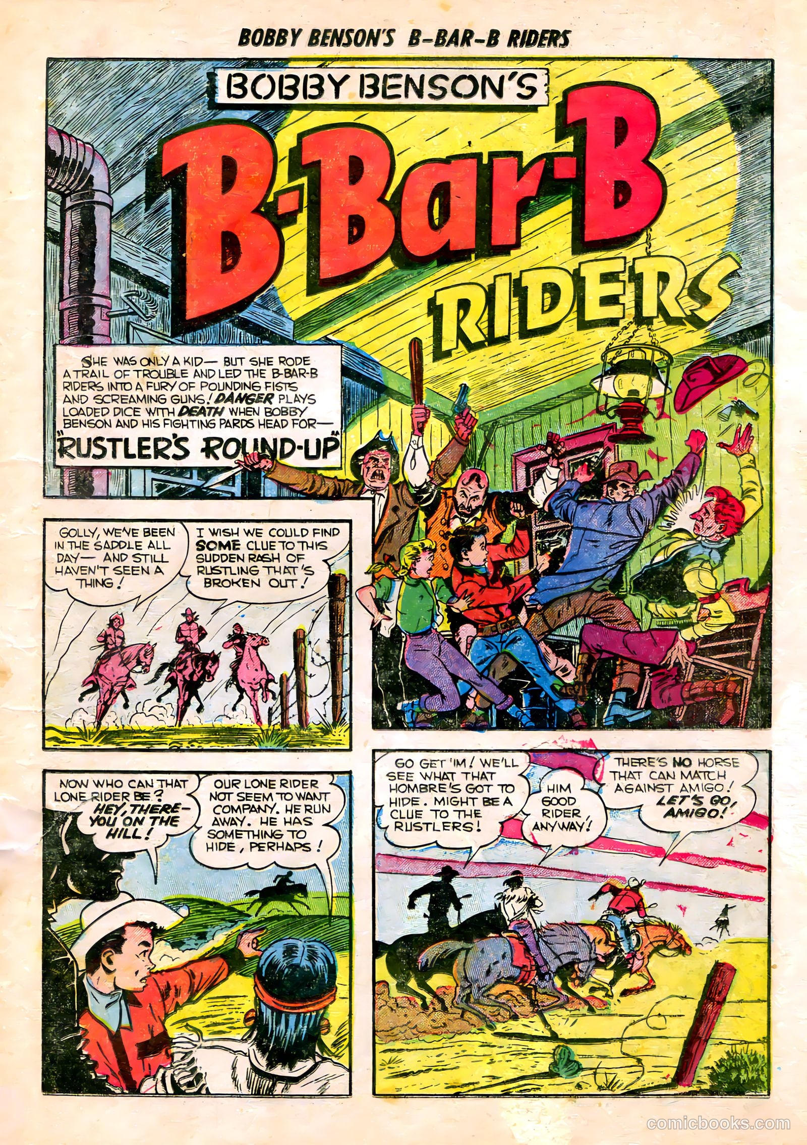 Bobby Benson's B-Bar-B Riders #15 — page 3 of 36