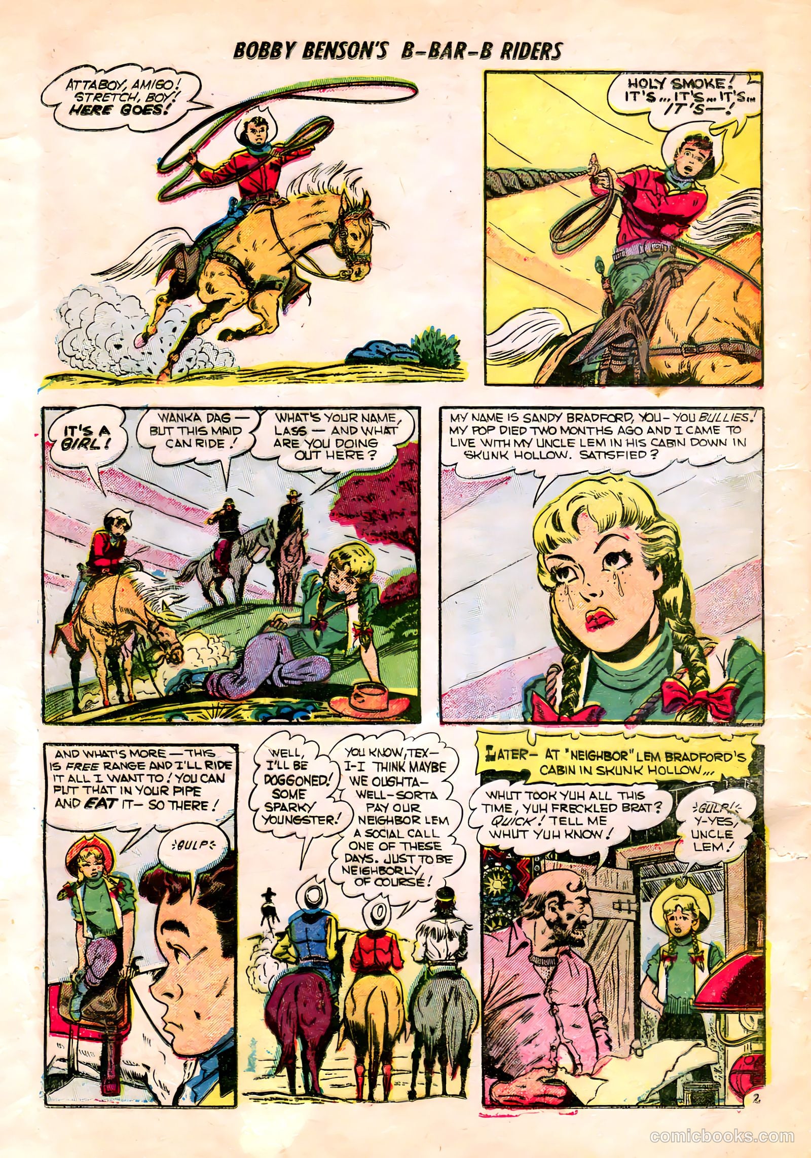 Bobby Benson's B-Bar-B Riders #15 — page 4 of 36