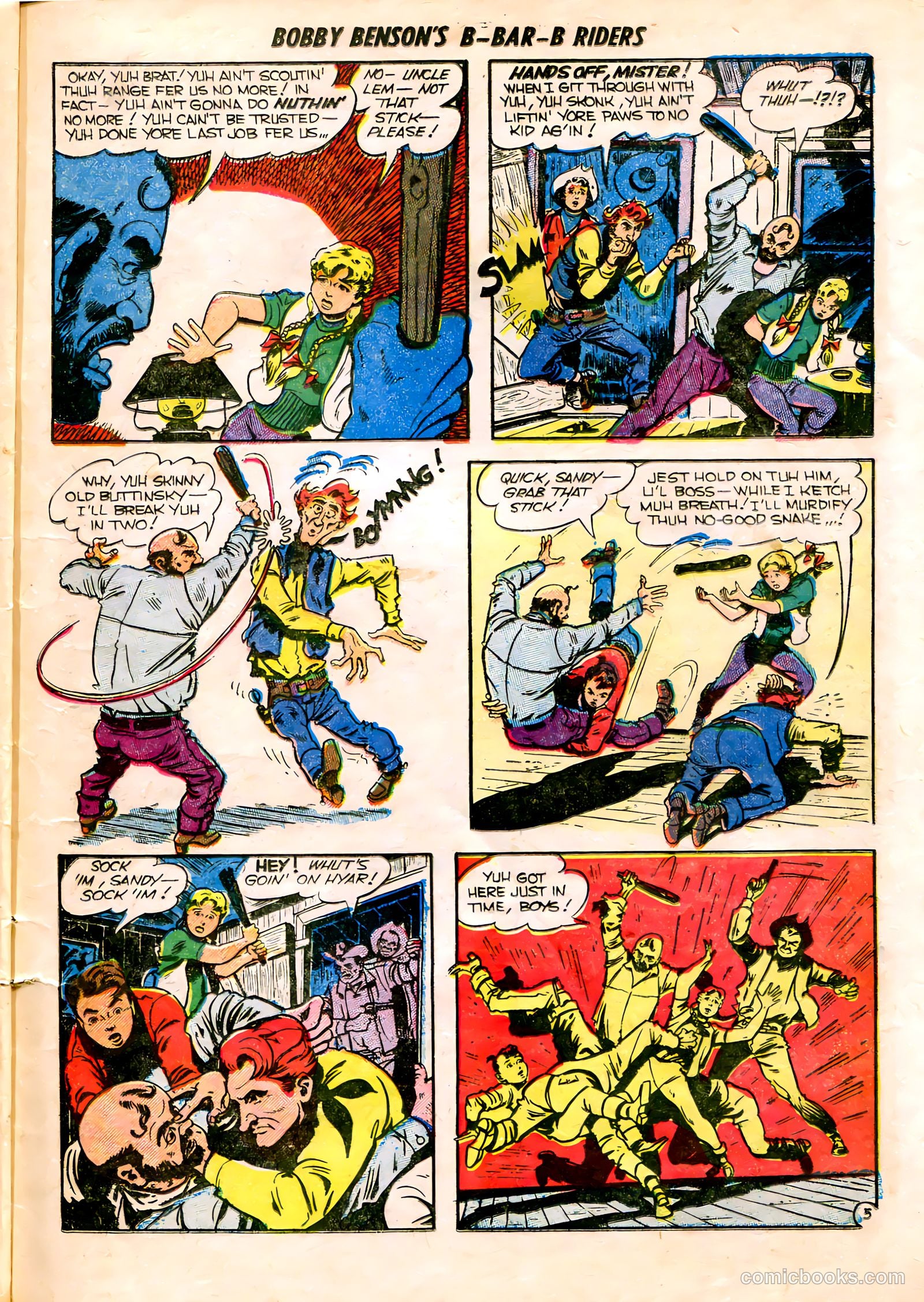 Bobby Benson's B-Bar-B Riders #15 — page 7 of 36
