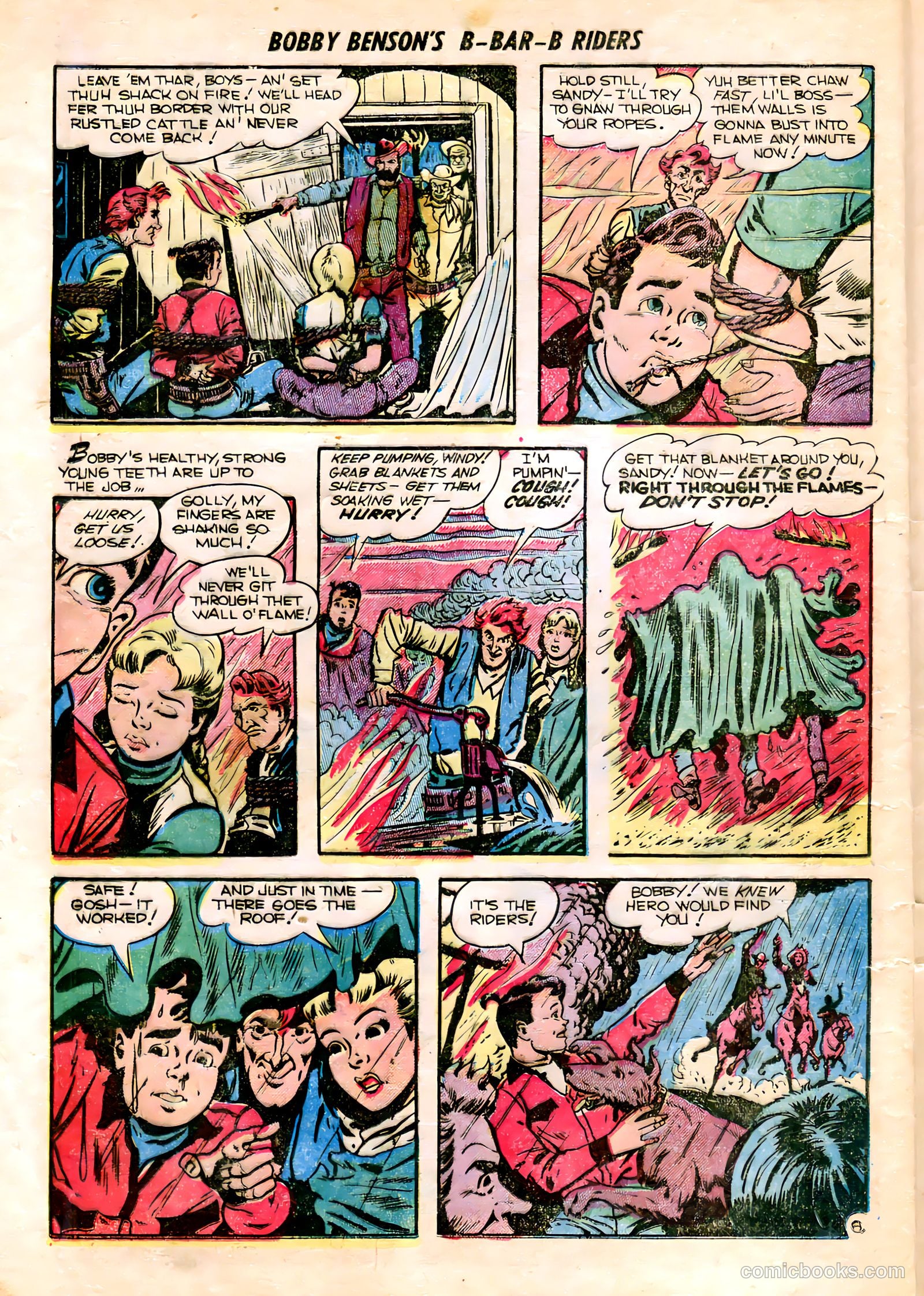 Bobby Benson's B-Bar-B Riders #15 — page 8 of 36