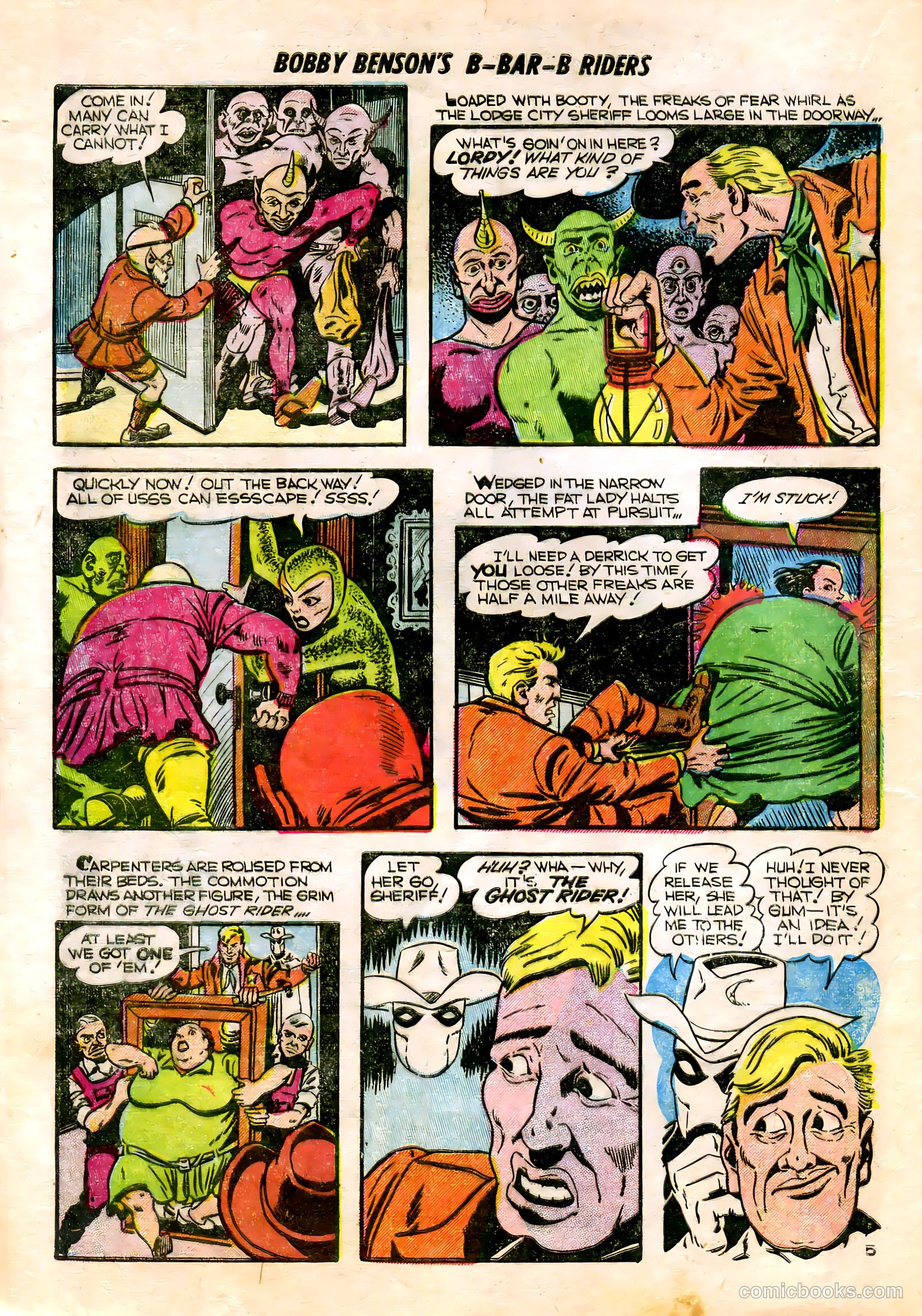 Bobby Benson's B-Bar-B Riders #15 — page 16 of 36