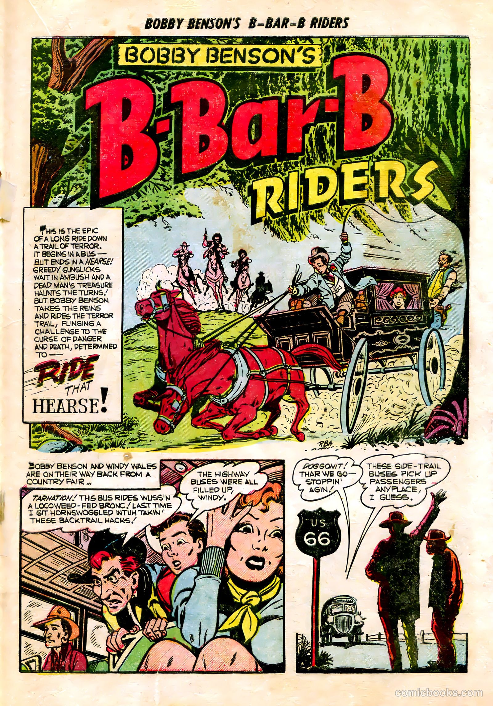 Bobby Benson's B-Bar-B Riders #15 — page 19 of 36