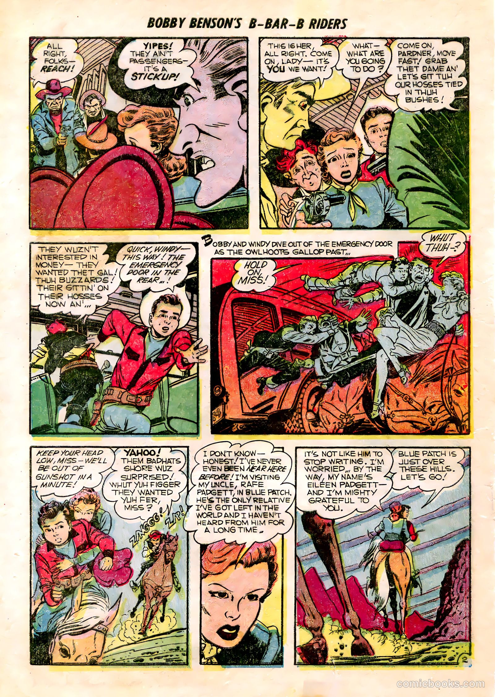 Bobby Benson's B-Bar-B Riders #15 — page 20 of 36
