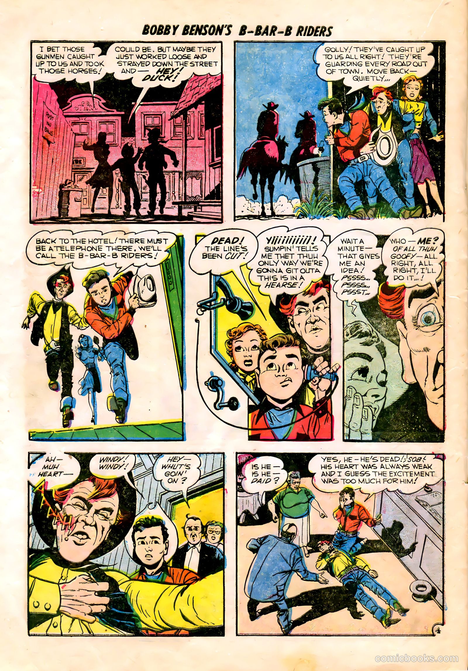 Bobby Benson's B-Bar-B Riders #15 — page 22 of 36