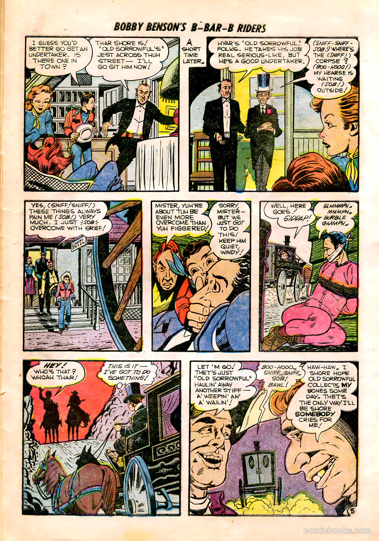 Bobby Benson's B-Bar-B Riders #15 — page 23 of 36