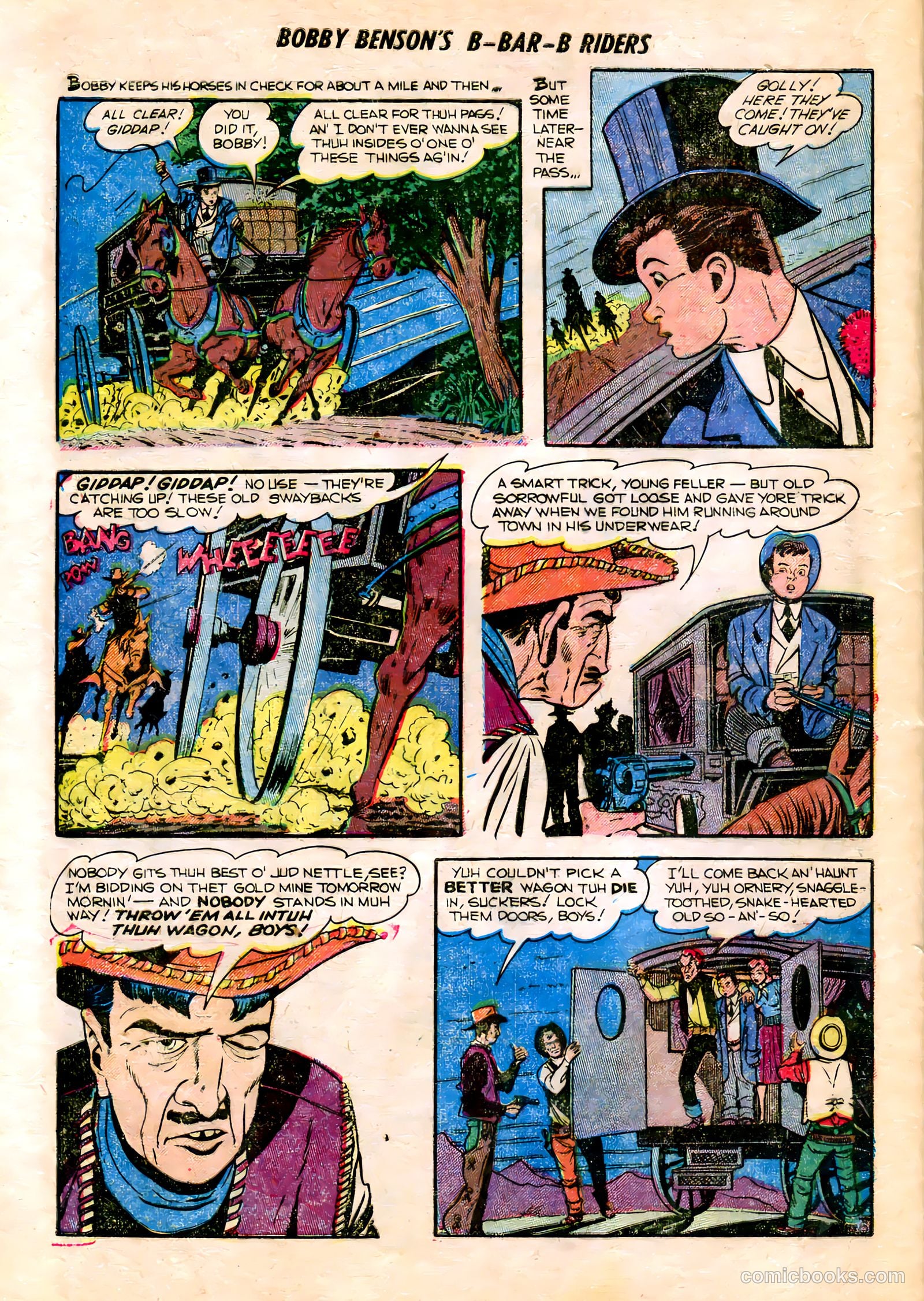 Bobby Benson's B-Bar-B Riders #15 — page 24 of 36