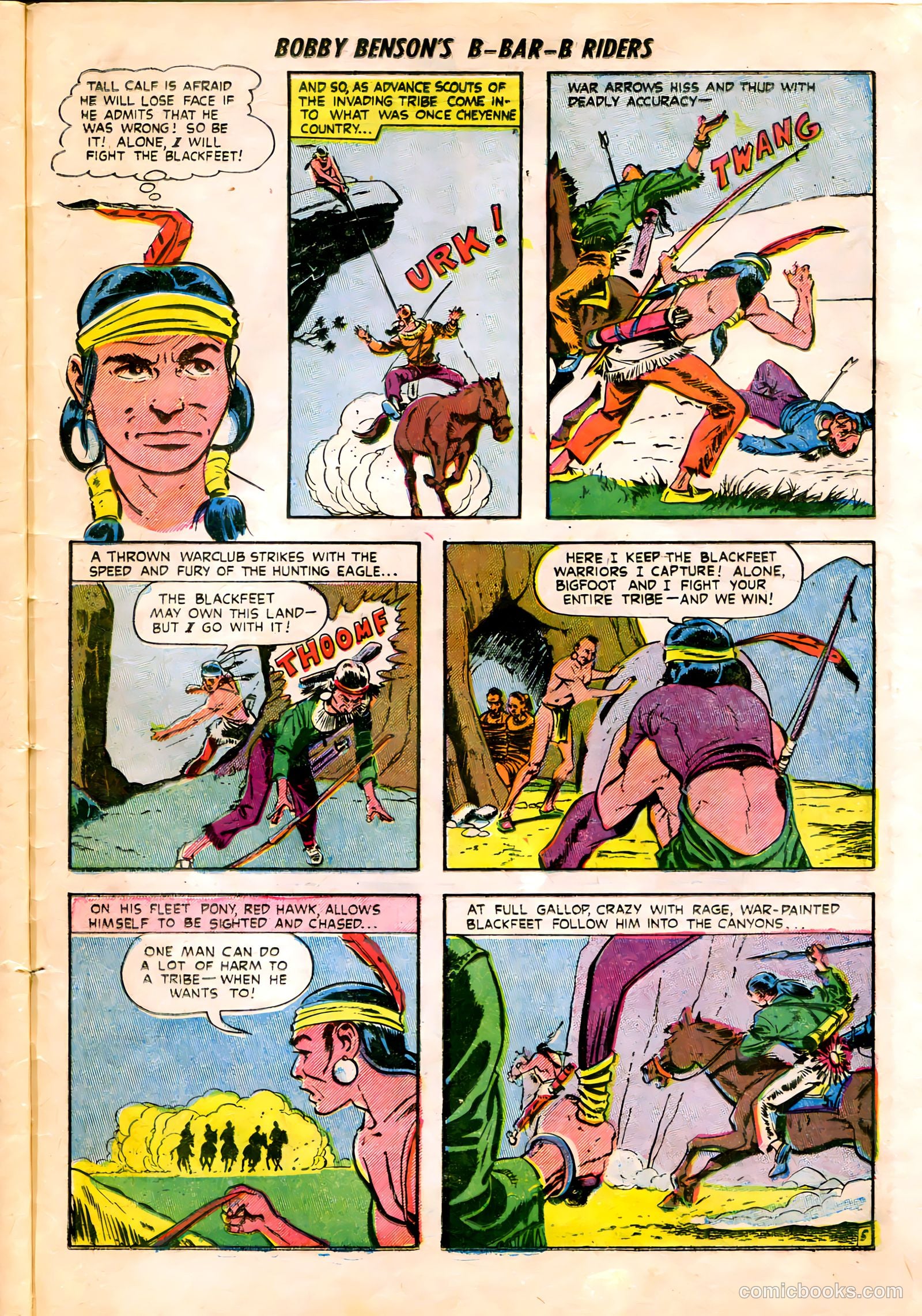 Bobby Benson's B-Bar-B Riders #15 — page 31 of 36