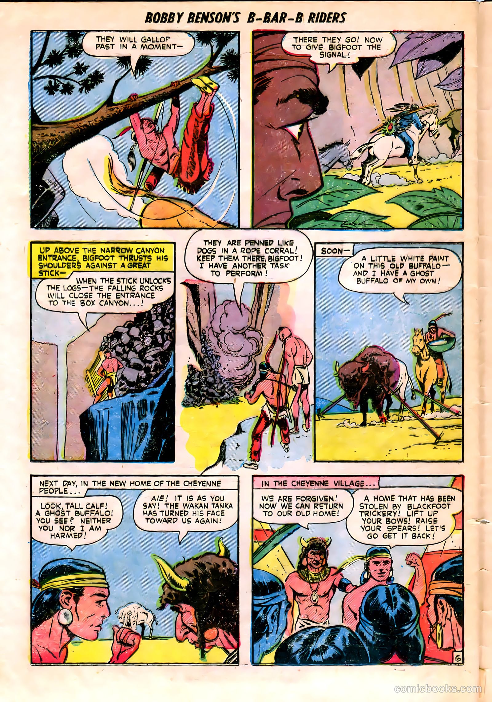 Bobby Benson's B-Bar-B Riders #15 — page 32 of 36