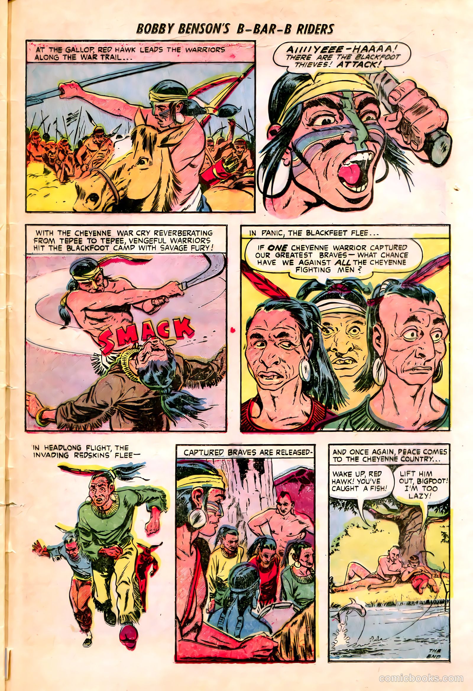 Bobby Benson's B-Bar-B Riders #15 — page 33 of 36